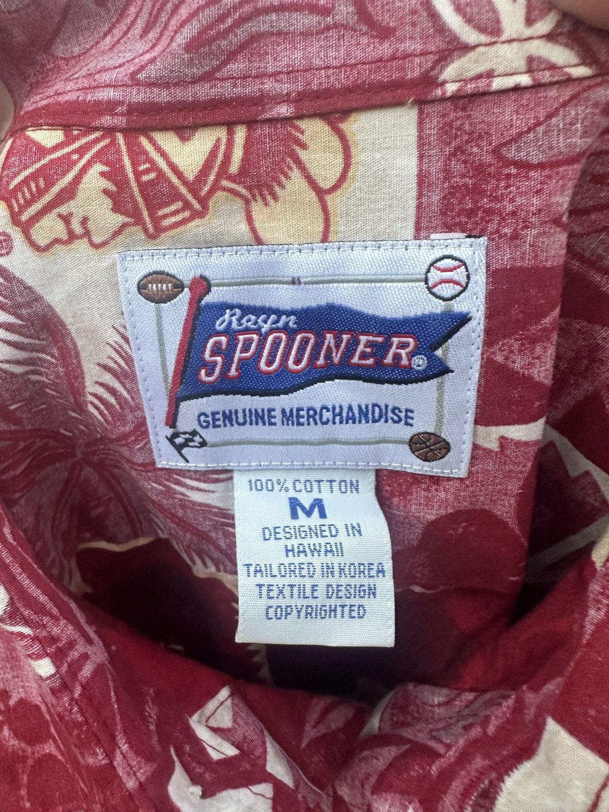 Reyn Spooner PreOwned Reyn Spooner USC Trojans Shirt Mens M Hawaiian Red Size US M / EU 48-50 / 2 - 5 Thumbnail