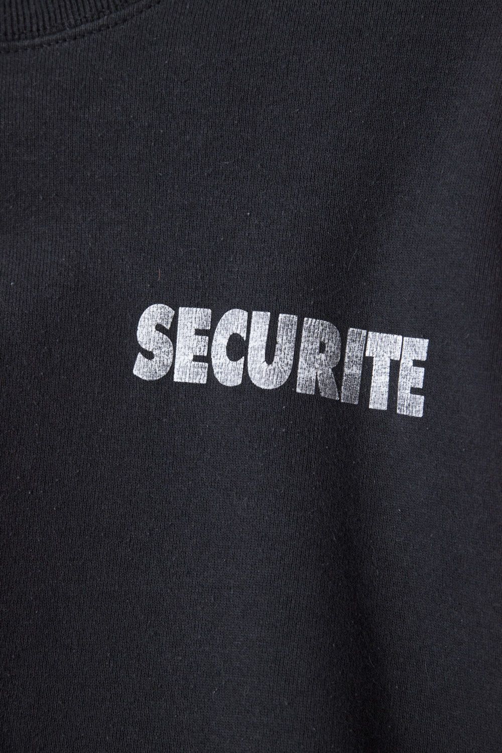 Vintage Vintage 1990's French Security sweatshirt - Screen Stars Size US M / EU 48-50 / 2 - 5 Thumbnail