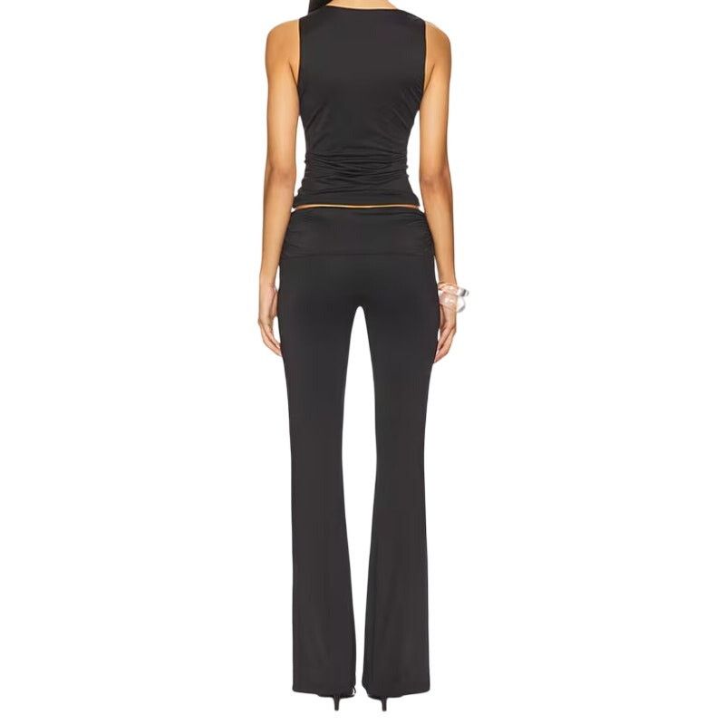 superdown Superdown Casi Pant Set in Black, Size L Size 34" / US 12 / IT 48 - 2 Thumbnail
