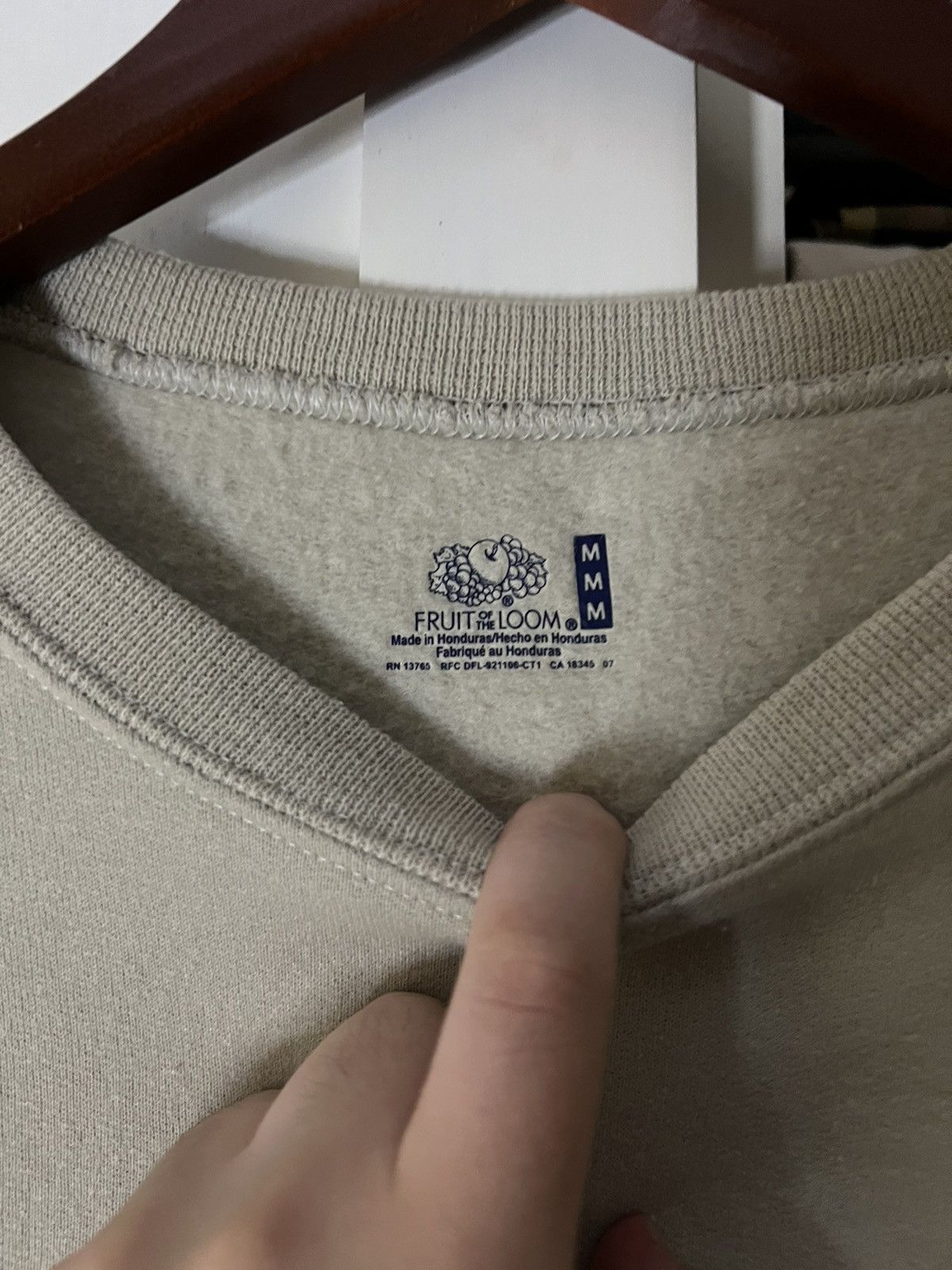 Fruit Of The Loom Fruit of the Loom Basic Plain Crewneck Sweatshirt Size US M / EU 48-50 / 2 - 4 Thumbnail