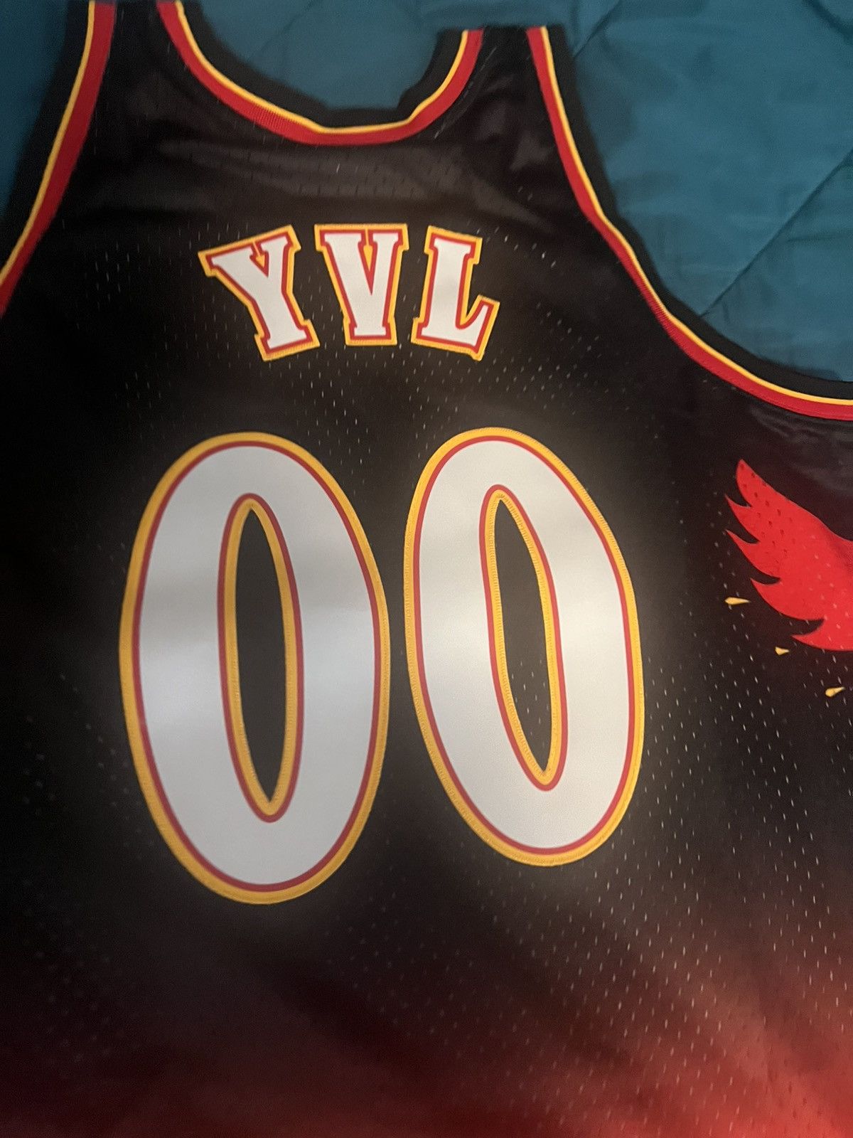 Mitchell & Ness Playboi Carti Mitchell & Ness Atlanta Hawks Opium NBA Jersey Size US L / EU 52-54 / 3 - 8 Thumbnail