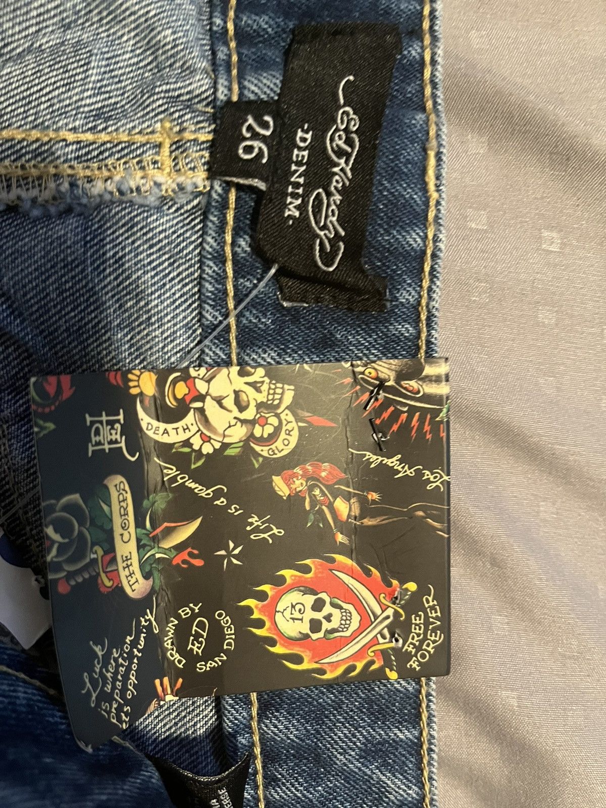 Ed Hardy Ed Hardy Pants Size 26" / US 2 / IT 38 - 1 Thumbnail