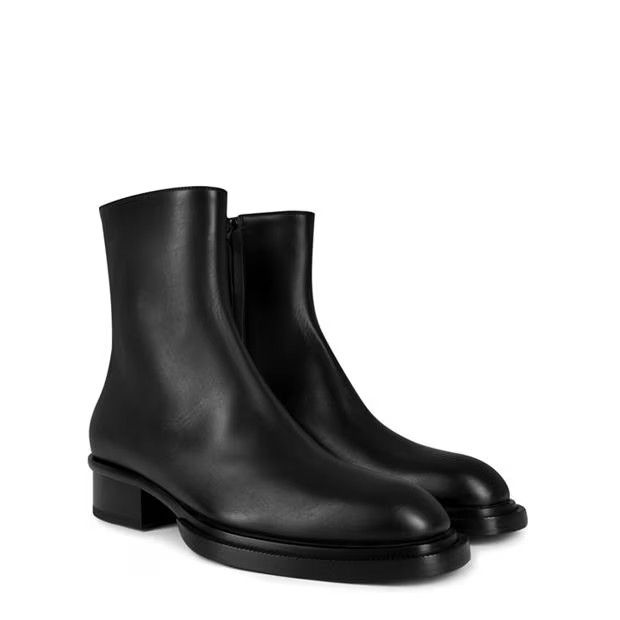 Alexander McQueen o1y1024 Ankle Boots in Black Size US 11 / EU 44 - 1 Thumbnail