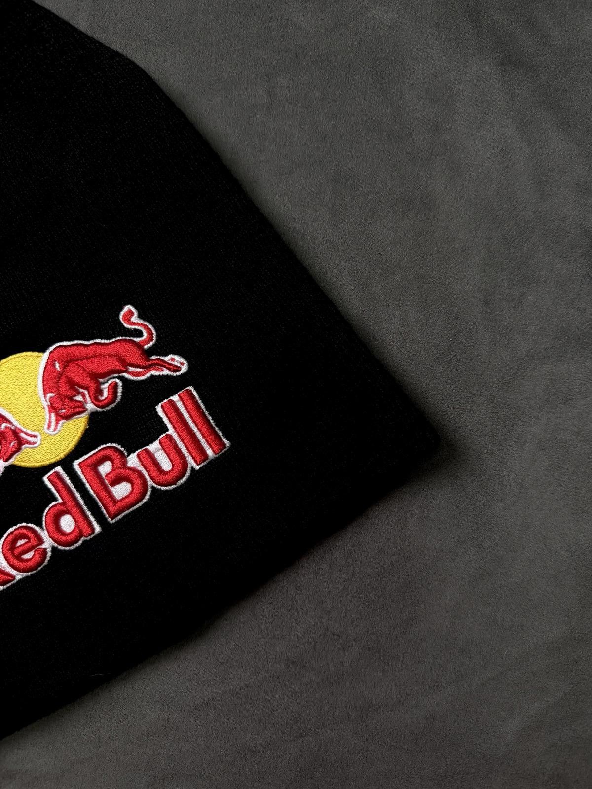 Japanese Brand Deadstock Red Bull Classic Logo No Cuff Knit Beanie Hat Blk Size ONE SIZE - 2 Thumbnail