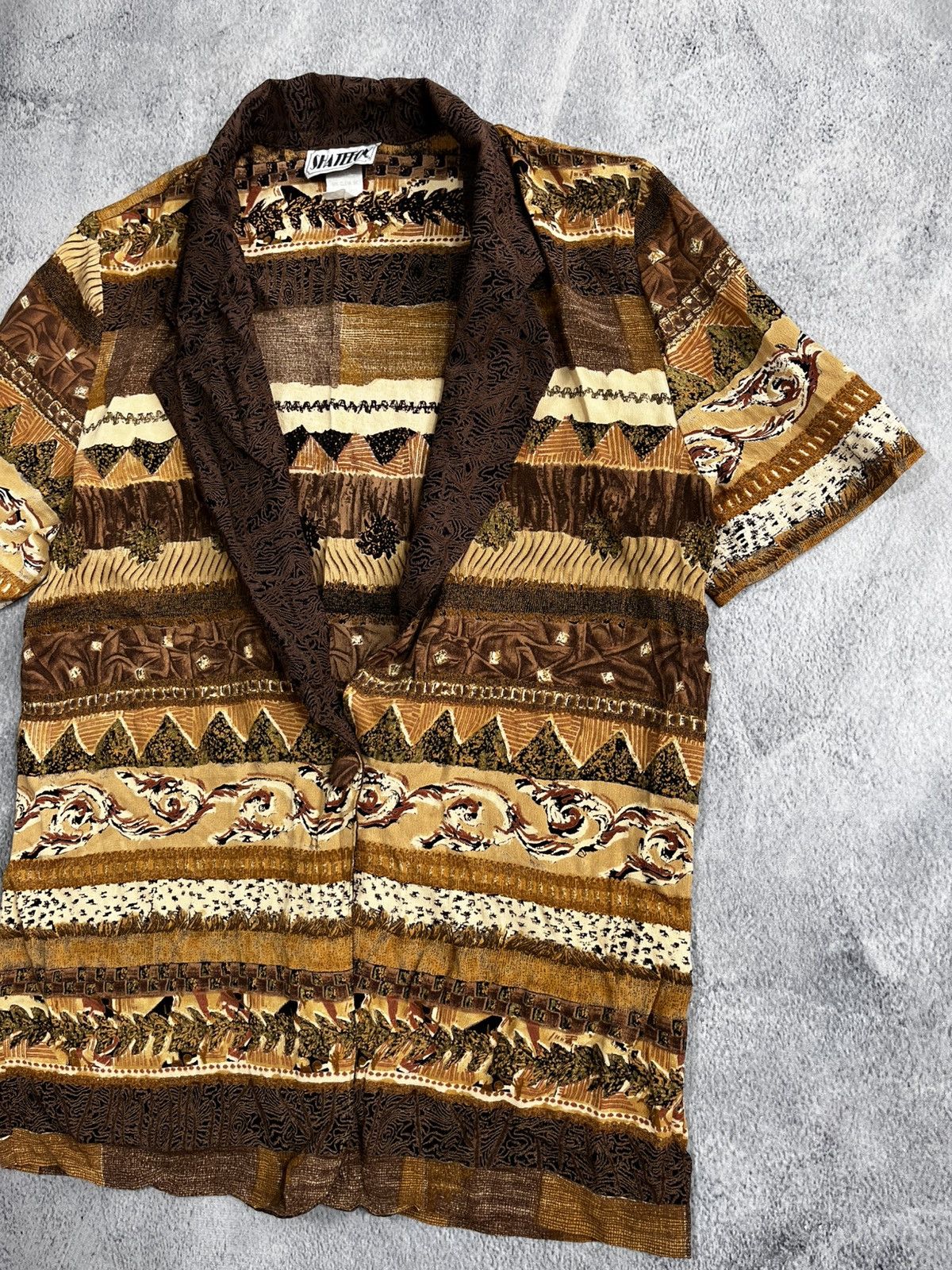 Japanese Brand × Vintage Vintage 90s Hawaiian button ups summer shirt size S Size US S / EU 44-46 / 1 - 3 Thumbnail