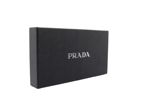 Prada Prada Zippy Black Leather Wallet Size ONE SIZE - 5 Thumbnail