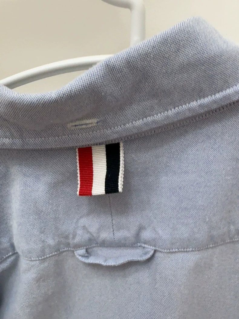 Thom Browne Thom Browne size2 Classic blue Oxford shirt Size US M / EU 48-50 / 2 - 1 Thumbnail