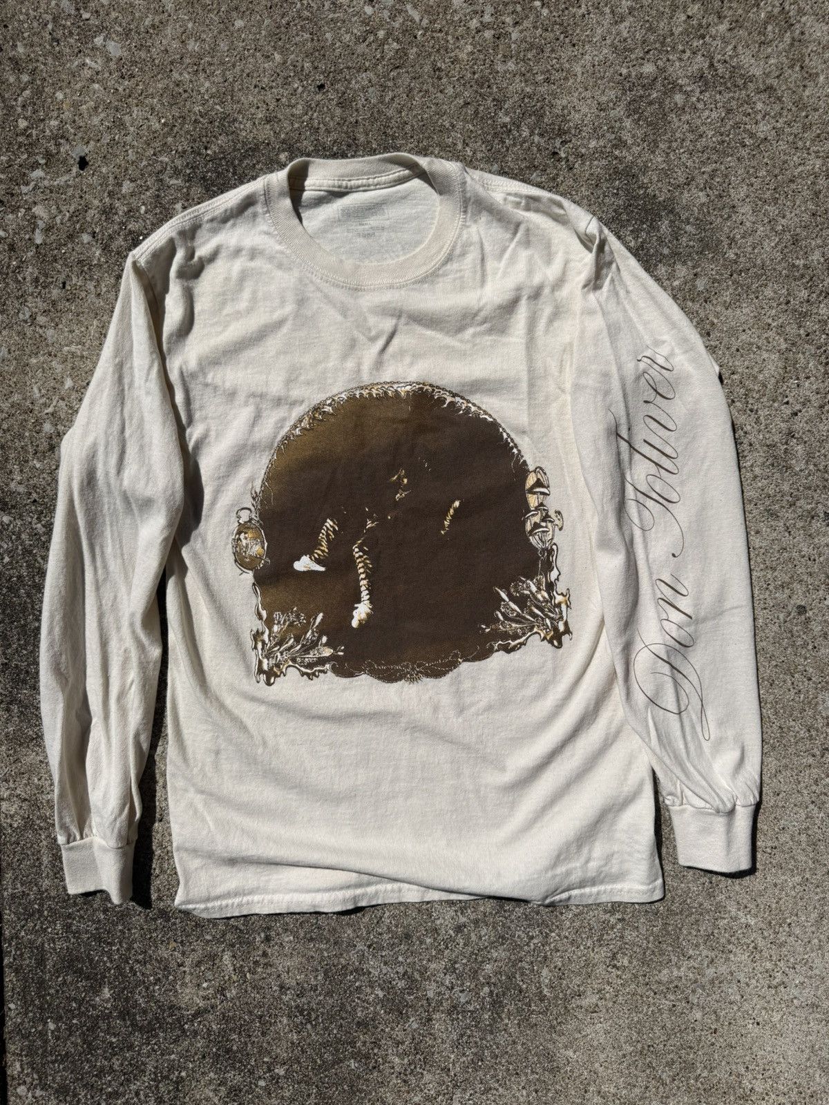 Other Don Toliver “Life of a Don” Tour Cream Tee Size US S / EU 44-46 / 1 - 1 Thumbnail