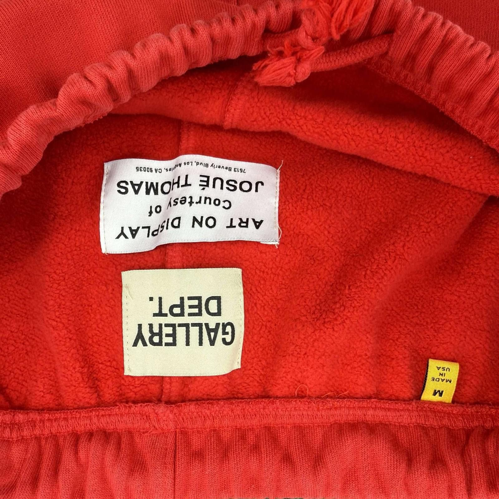 Gallery Dept. Gallery Dept. DEPT GYM Red Sweatpants M Used Size US 32 / EU 48 - 5 Thumbnail