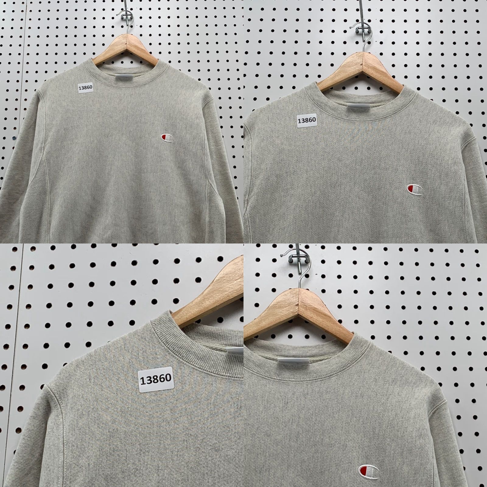 Champion Champion Sweatshirt Mens Small Gray Reverse Weave Crewneck Pullover Heavy Size US S / EU 44-46 / 1 - 8 Thumbnail