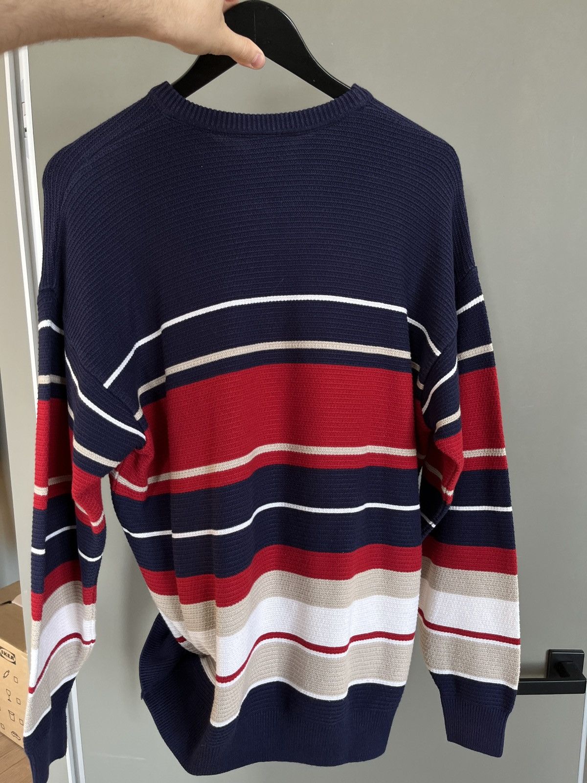 Lacoste LACOSTE Vintage Striped France Sweater Size US L / EU 52-54 / 3 - 8 Thumbnail