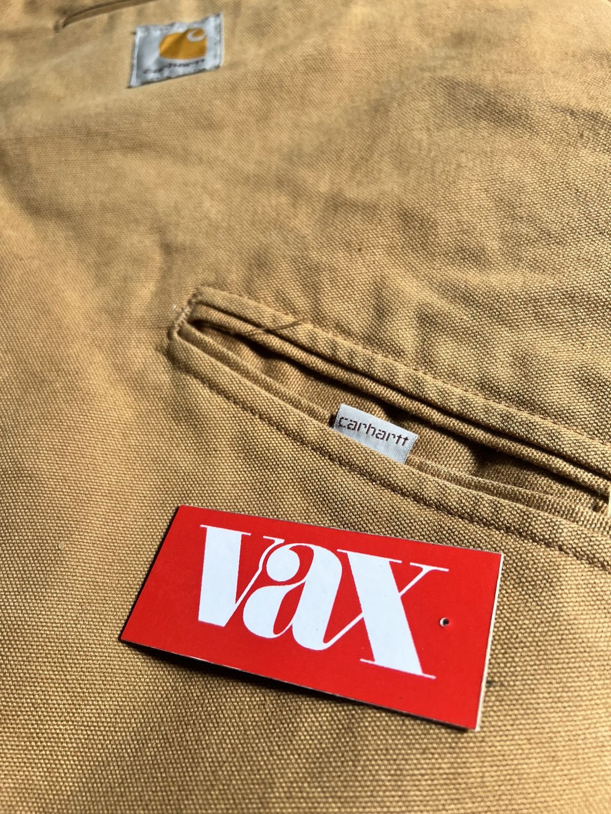Carhartt Detroit Carhartt jacket 90s Big Logo Size US L / EU 52-54 / 3 - 9 Thumbnail