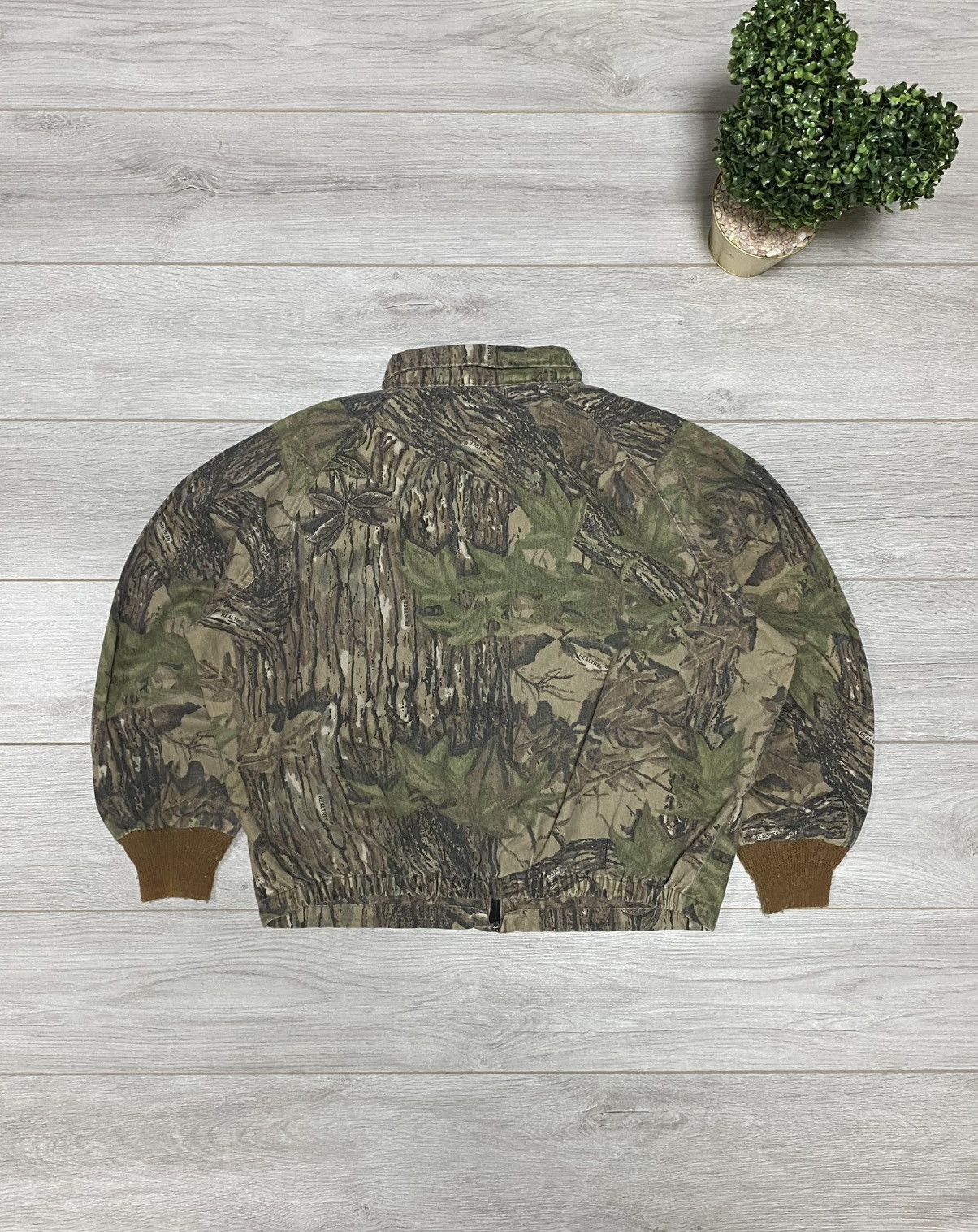Realtree Realtree USA vintage all over camo bomber zip eb0 Size US XL / EU 56 / 4 - 5 Thumbnail