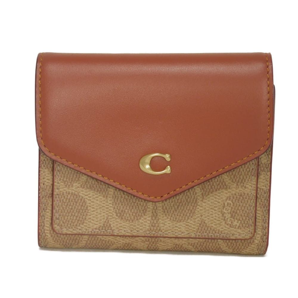 Coach Coach COACH Wyn Small Wallet Trifold Wallet Leather Short Wallet C2329 DUTY FREE for USA Size ONE SIZE - 1 Thumbnail