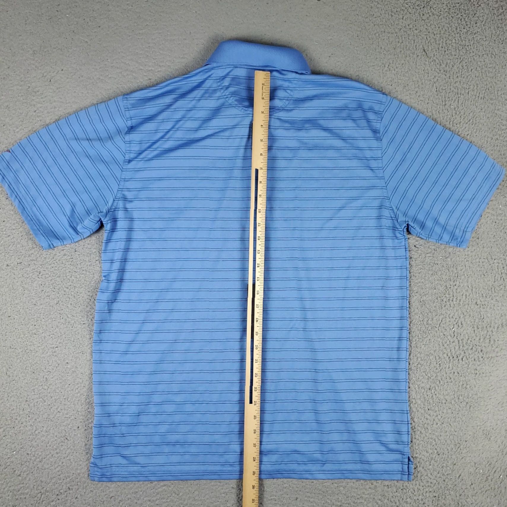 Vintage Greg Norman Polo Shirt Mens XL Blue Striped Polo Shirt Casual Short Sleeve Size US XL / EU 56 / 4 - 4 Thumbnail
