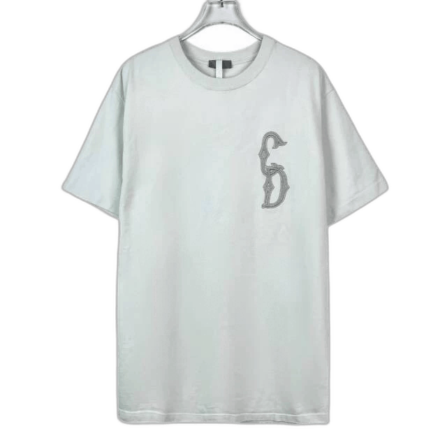 Dior Dior Logo Embroidered Light Green T-Shirt Size US M / EU 48-50 / 2 - 1 Thumbnail