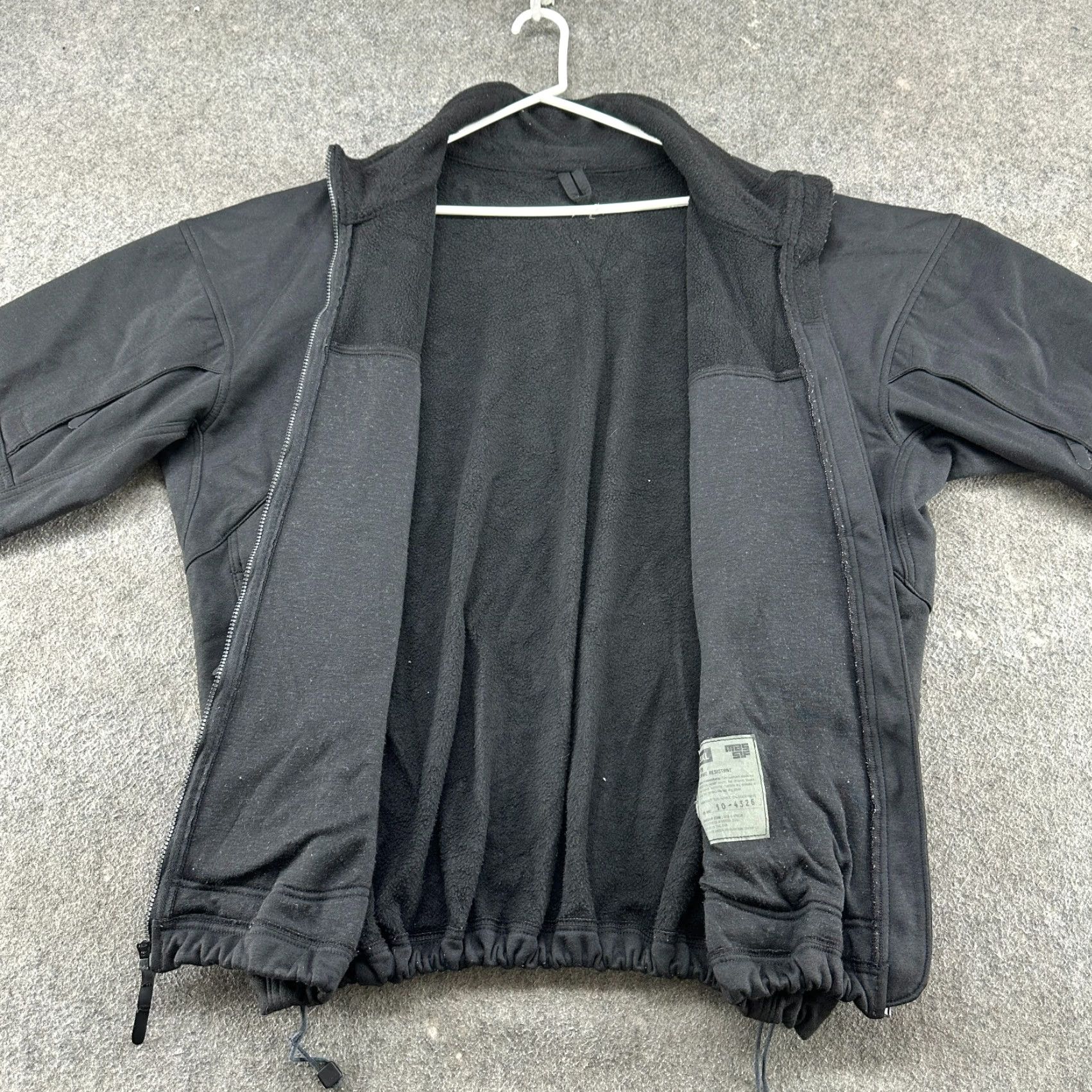 Vintage Massif Elements Jacket Mens 3XL Black Softshell USA Military Jacket Full Zip Lined Pockets Size US XXL / EU 58 / 5 - 2 Thumbnail
