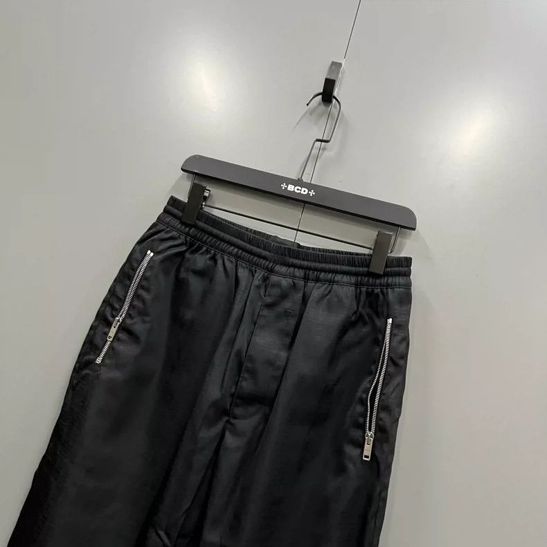 Givenchy Givenchy Size46 Black Jacquard Logo Printed Trousers Size US 31 - 1 Thumbnail