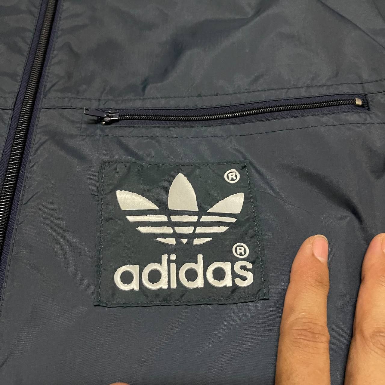 Adidas Vintage 90's Adidas Trefoil Jacket Size US S / EU 44-46 / 1 - 6 Thumbnail