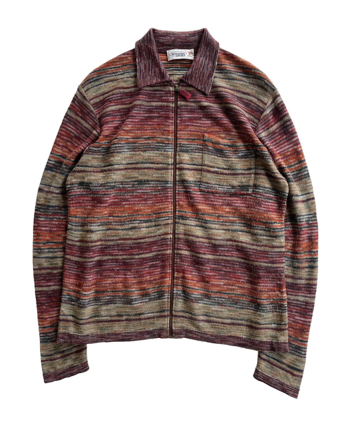 Missoni Missoni Zip-Up Knitted Size US M / EU 48-50 / 2 - 1 Thumbnail