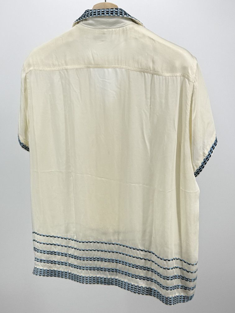 Bode Viscose Stitch Shirt Size US M / EU 48-50 / 2 - 2 Thumbnail