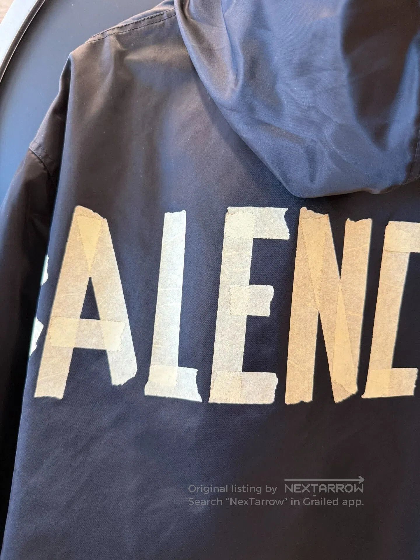 Balenciaga balenciaga ss23 logo print hooded jacket. Size US XS / EU 42 / 0 - 3 Thumbnail