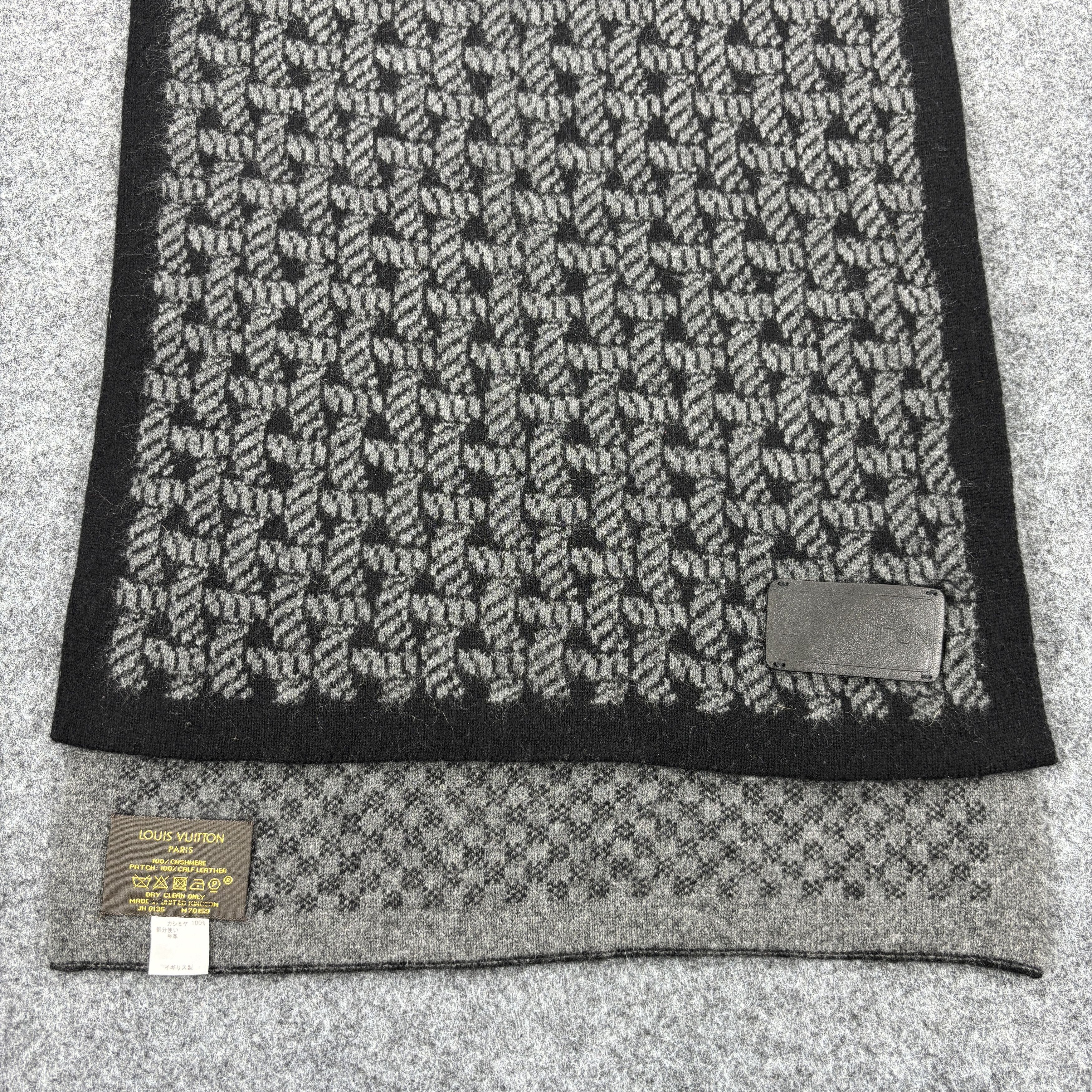 Louis Vuitton × Vintage GF10727 Louis Vuitton Scarf Neck Wear Muffler Nova Check Size ONE SIZE - 6 Thumbnail