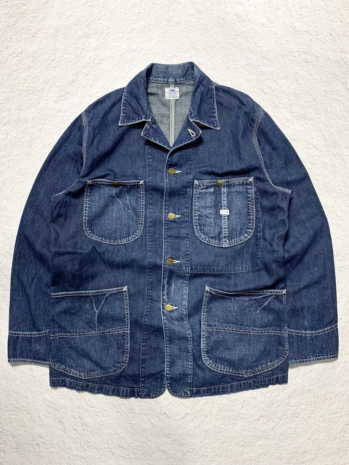 Lee COWBOY JACKET 1937 復刻 LOT 1011 Lee × Vintage Lee Archives Cowboy Lot 1011 11.5oz Selvedge