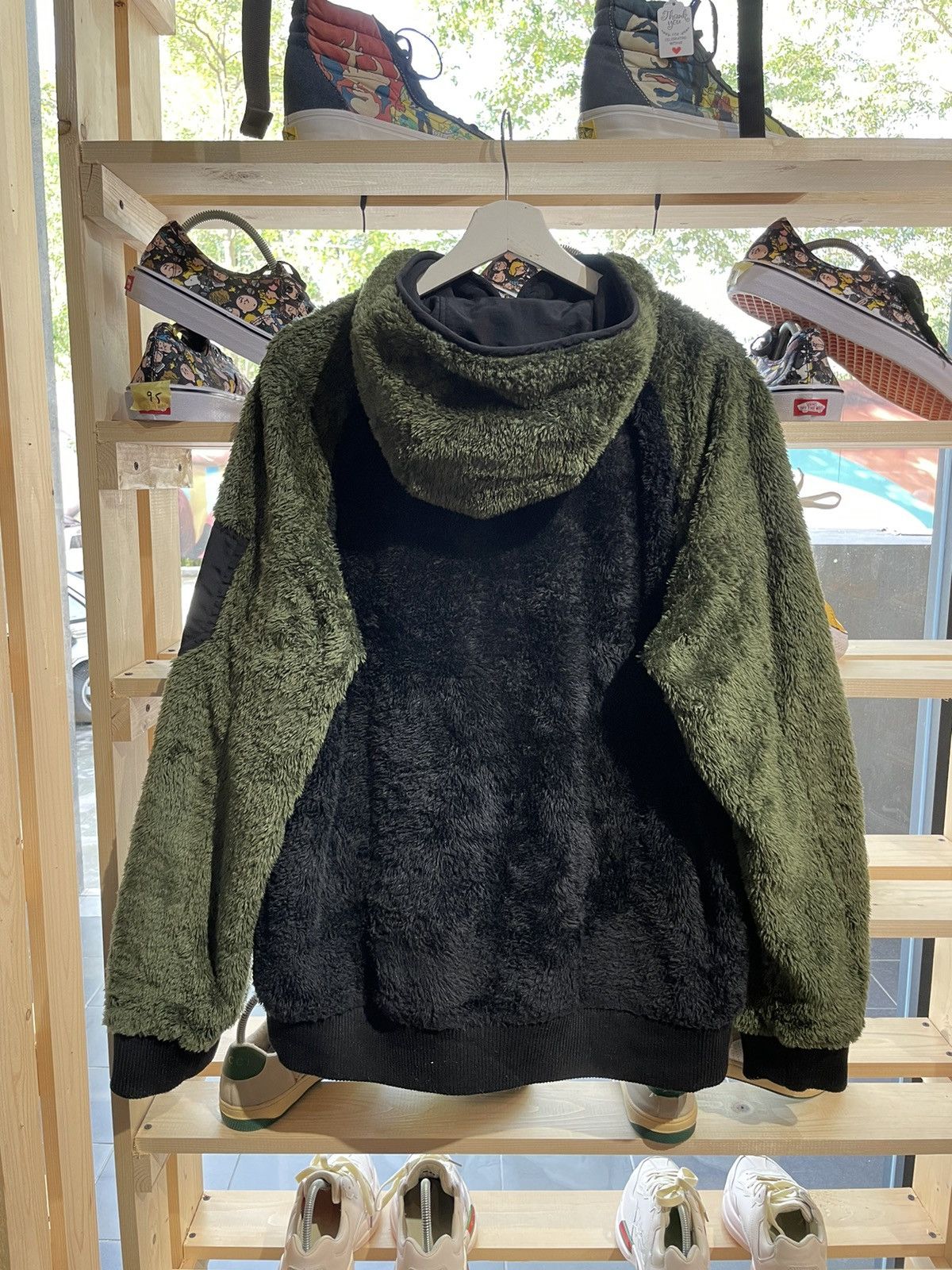 Japanese Brand × Vintage 🦄 Mohair Reversible multicolour 2in1 Jacket🦄 Size US L / EU 52-54 / 3 - 3 Thumbnail