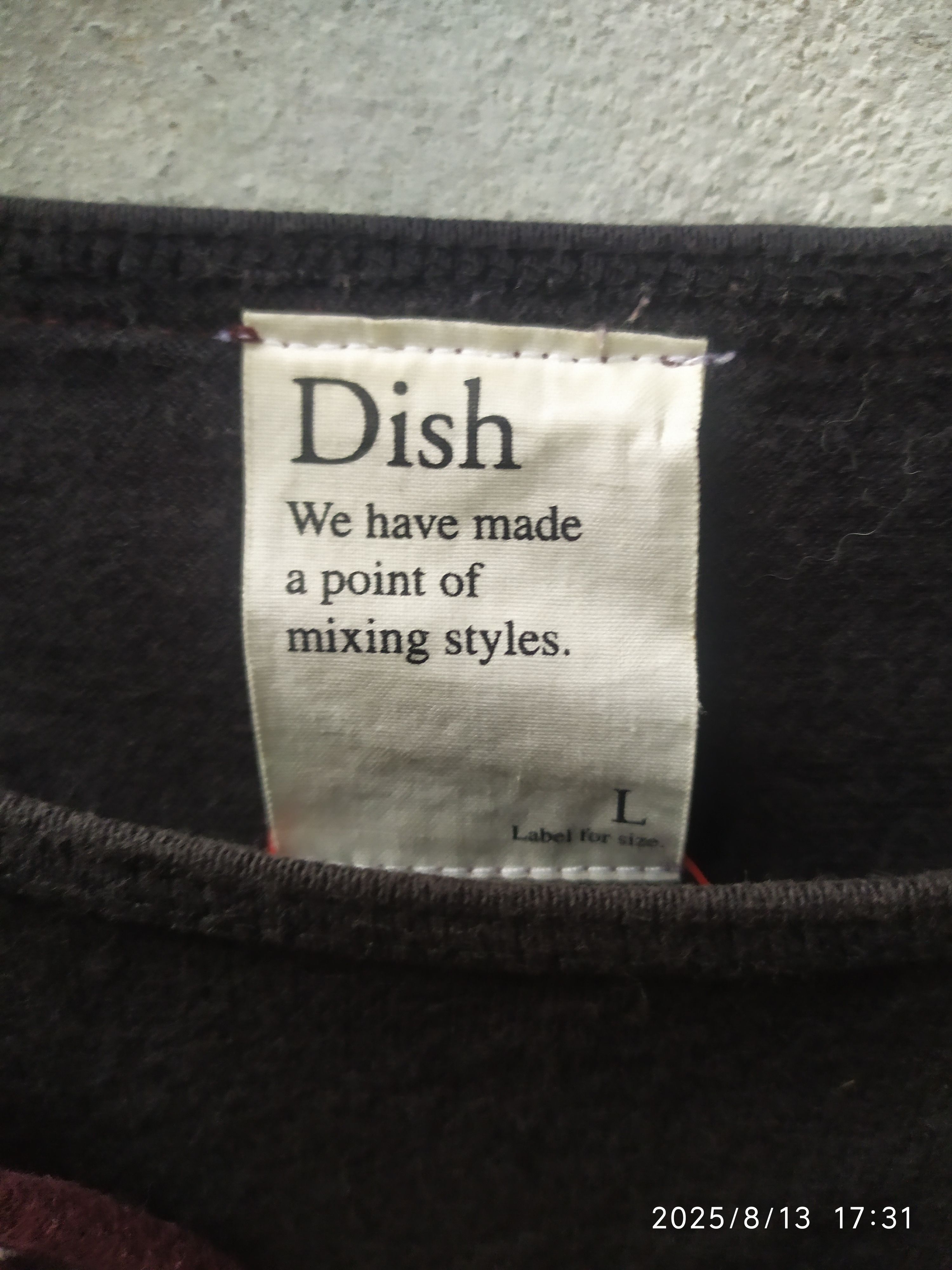 If Six Was Nine Japanese dish striped double layers ifsixwasnine lgb Size US L / EU 52-54 / 3 - 6 Thumbnail