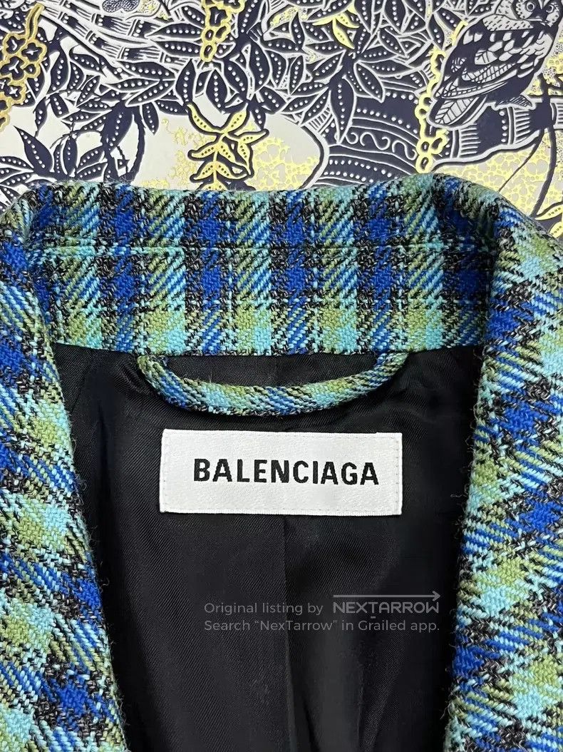Balenciaga Balenciaga Color-block personalized blazer Size XS / US 0-2 / IT 36-38 - 4 Thumbnail
