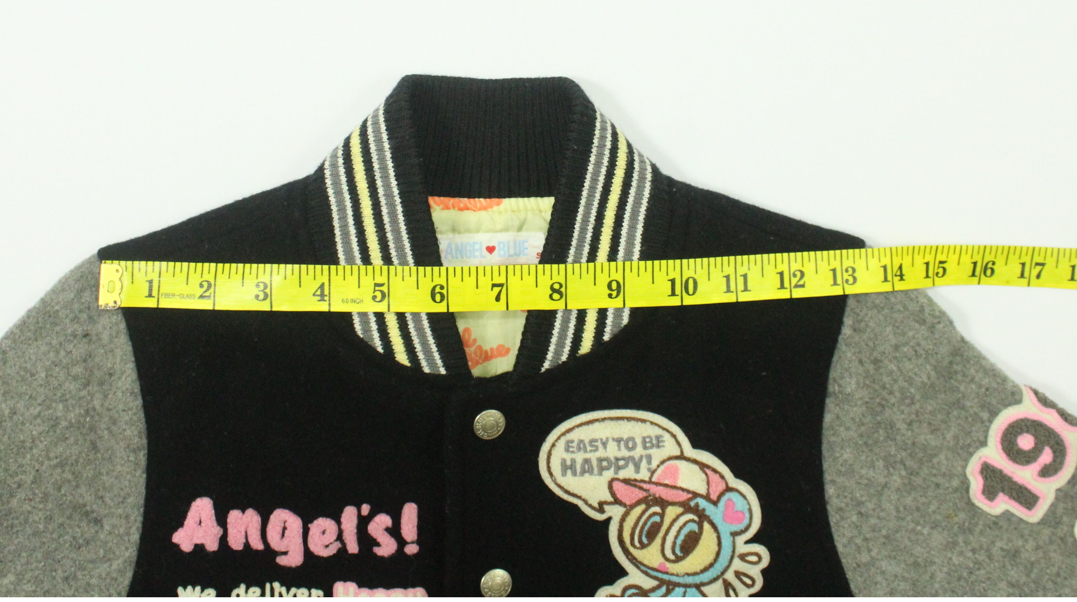 Angel Blue Vintage ANGEL BLUE Jacket Varsity Bombers Size S for TWEEN Size US S / EU 44-46 / 1 - 20 Thumbnail