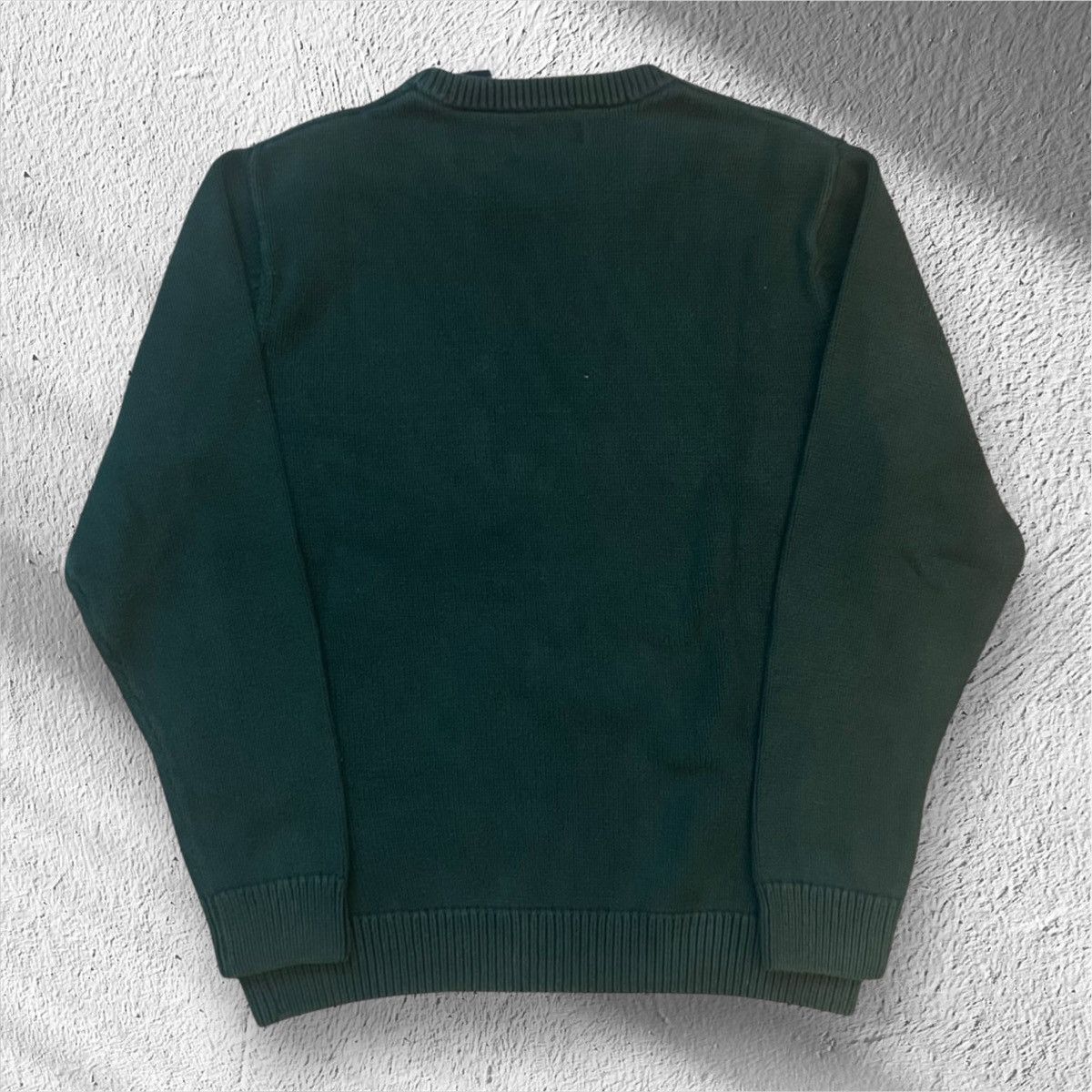 Chaps Vintage Chaps Ralph Lauren Green Knit Sweater – Medium Size US M / EU 48-50 / 2 - 2 Thumbnail