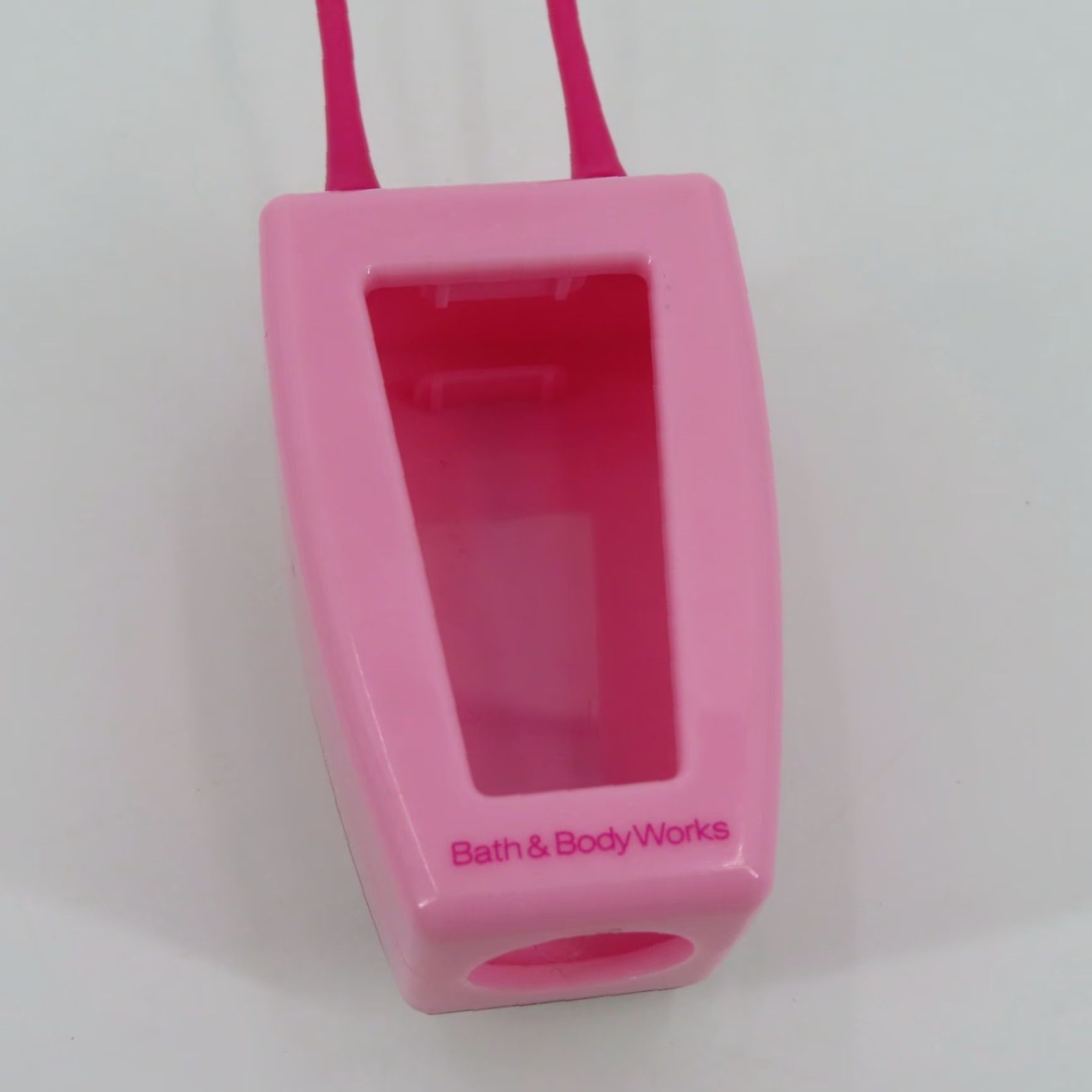 Vintage VINTAGE Bath and Body Works PocketBac Holder Eiffel Tower Snow Globe Loop Top VTG Pink Plastic Key Chain One Size Women Size ONE SIZE - 7 Thumbnail