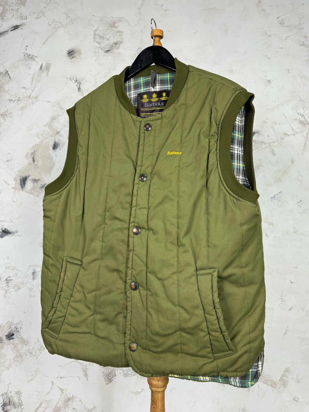 Vintage Barbour Vest Size M - L