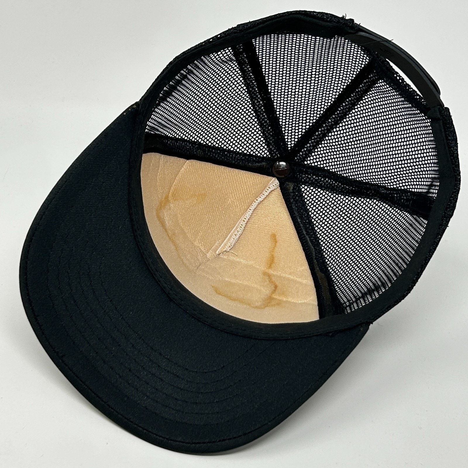 Vintage Vintage 80s Hacienda Casino Trucker Hat Cap Las Vegas Black Size ONE SIZE - 4 Thumbnail