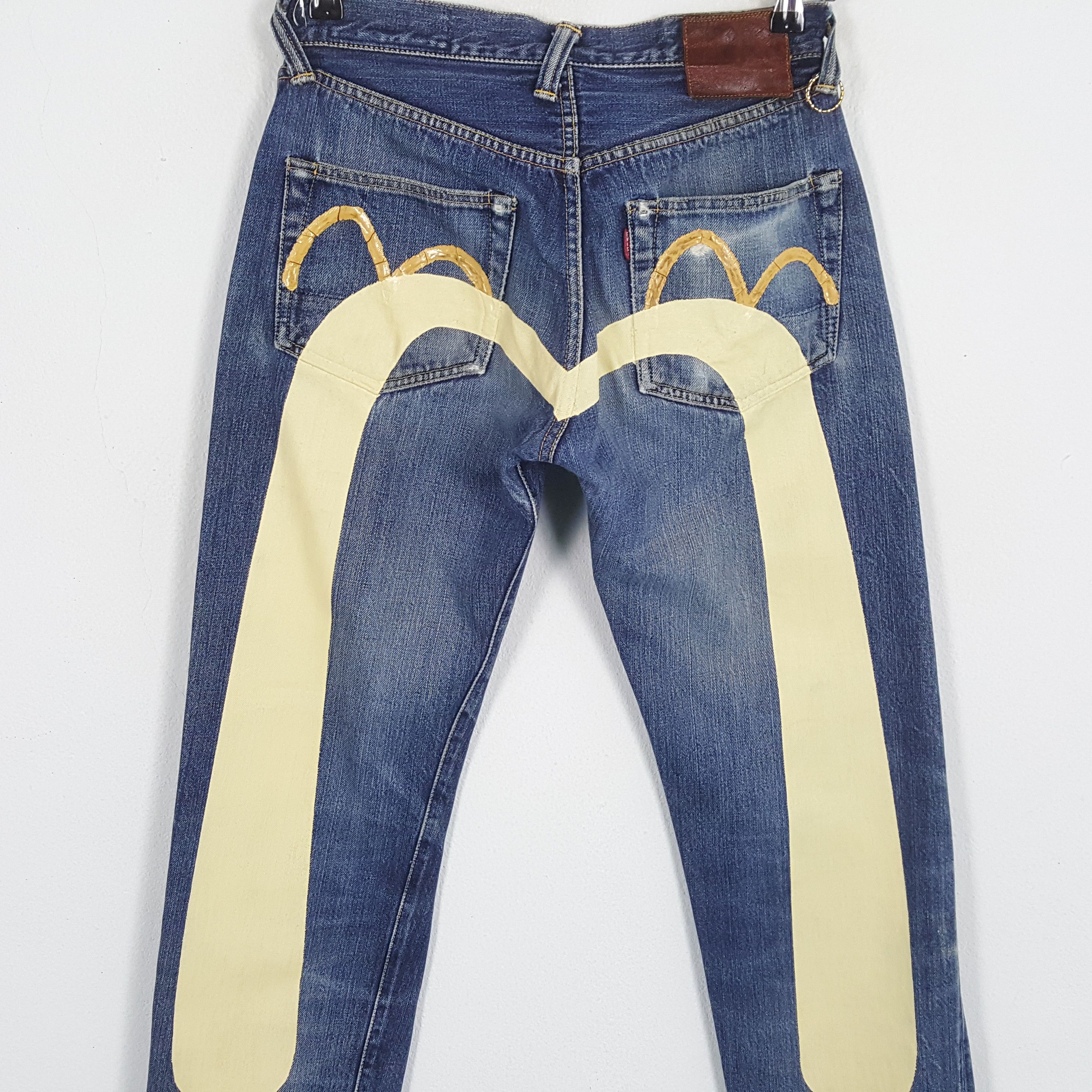 Evisu EVISU Japanese Brand Streetwear Custom Daicock Jeans Size US 28 / EU 44 - 2 Thumbnail