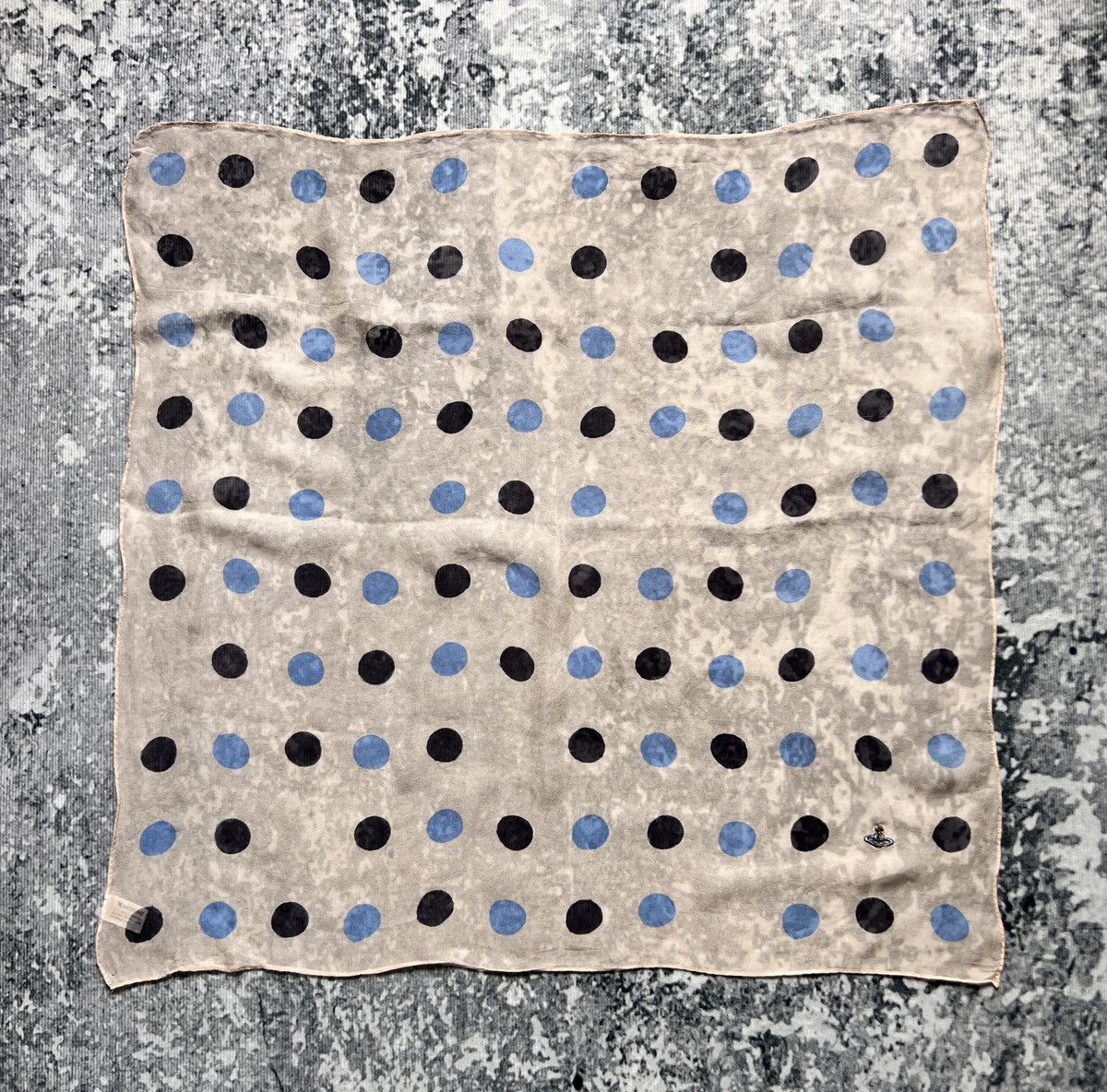 Vivienne Westwood Vivienne Westwood Brush Polkadot Silk Scarve Size ONE SIZE - 2 Thumbnail