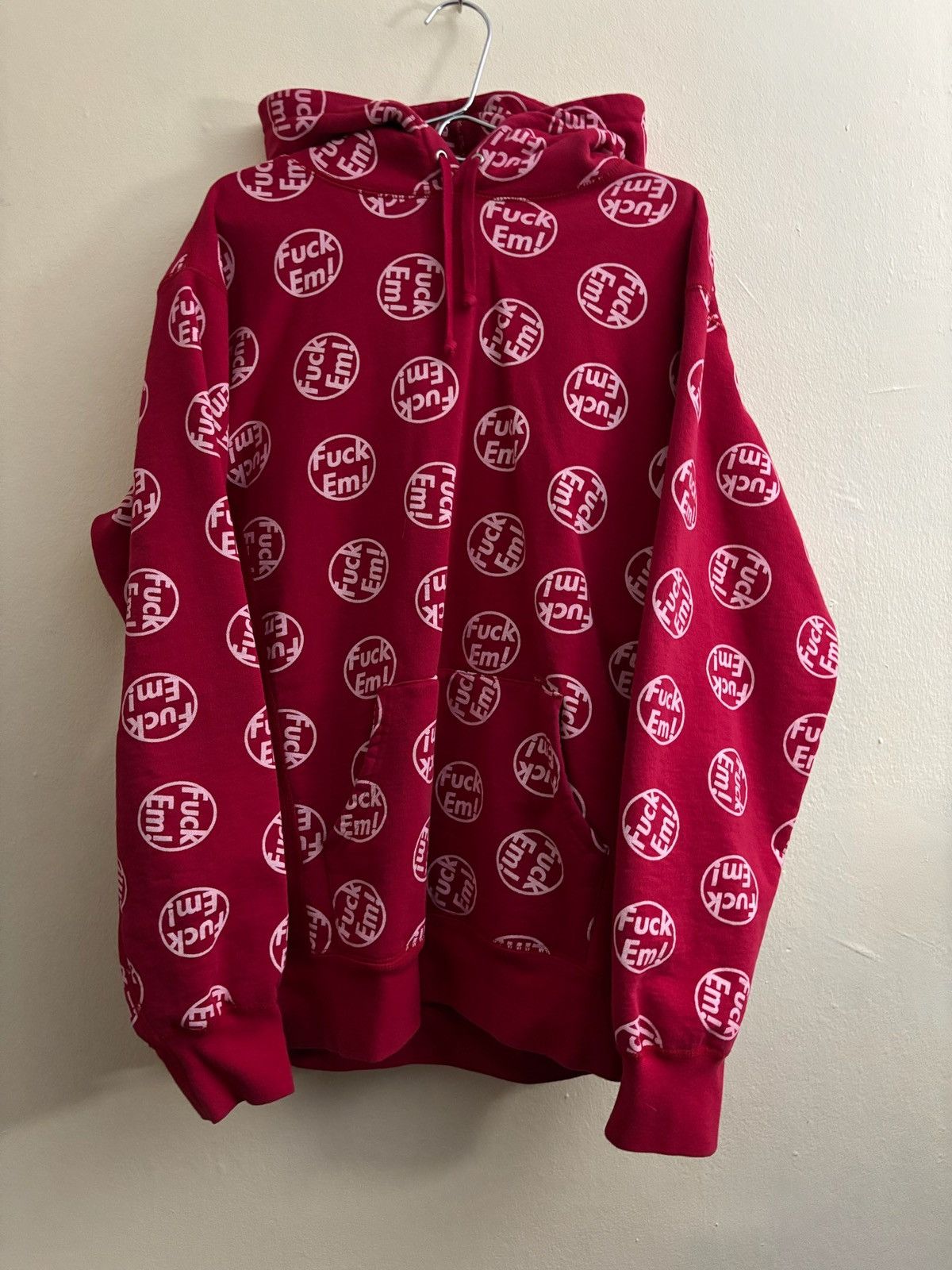 Supreme Supreme F*CK EM Hoodie Size US XL / EU 56 / 4 - 1 Thumbnail