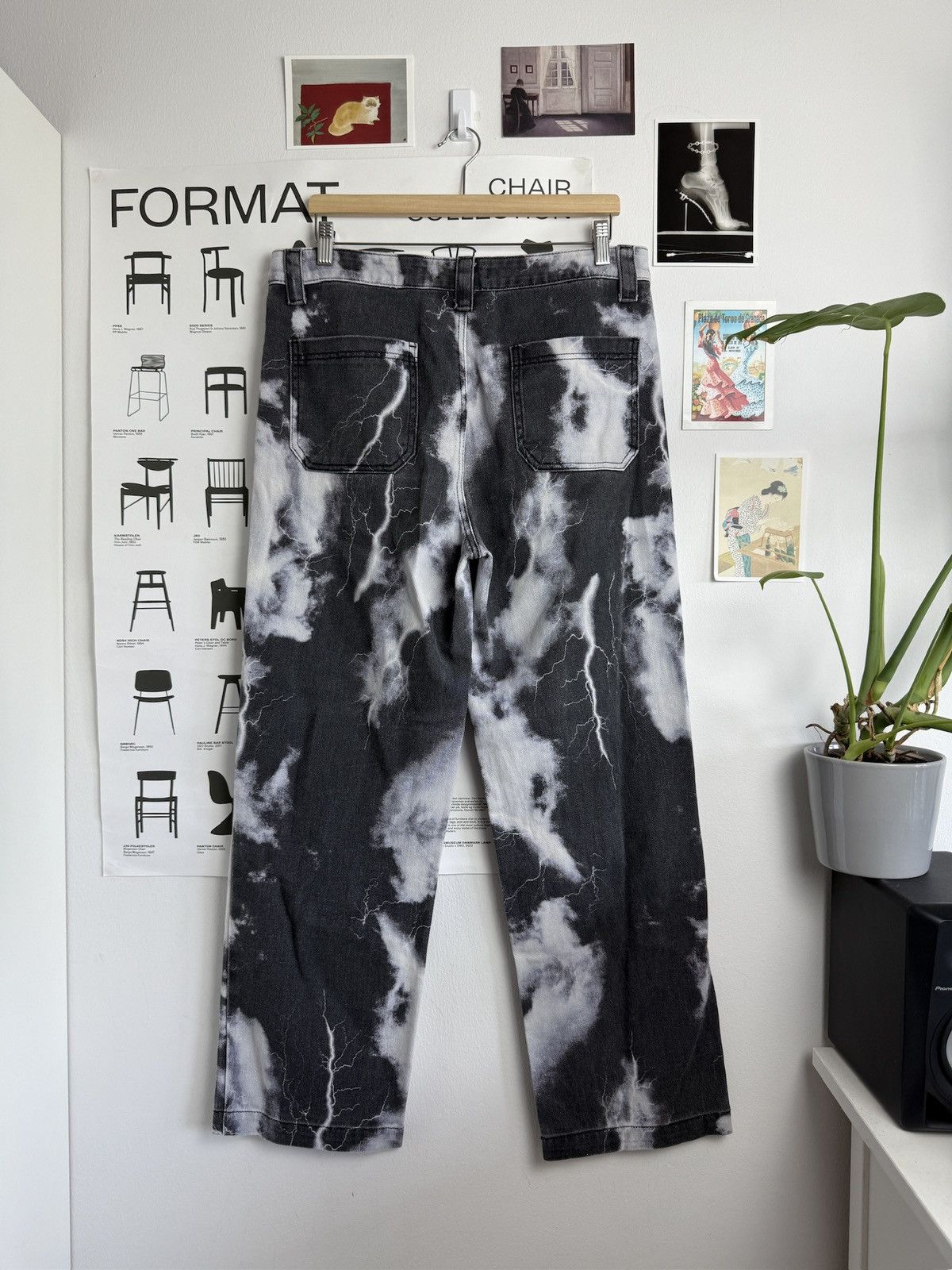 Jaded London Jaded London lighting cloud skate fit pants 32x30 baggy swag Size US 32 / EU 48 - 2 Thumbnail