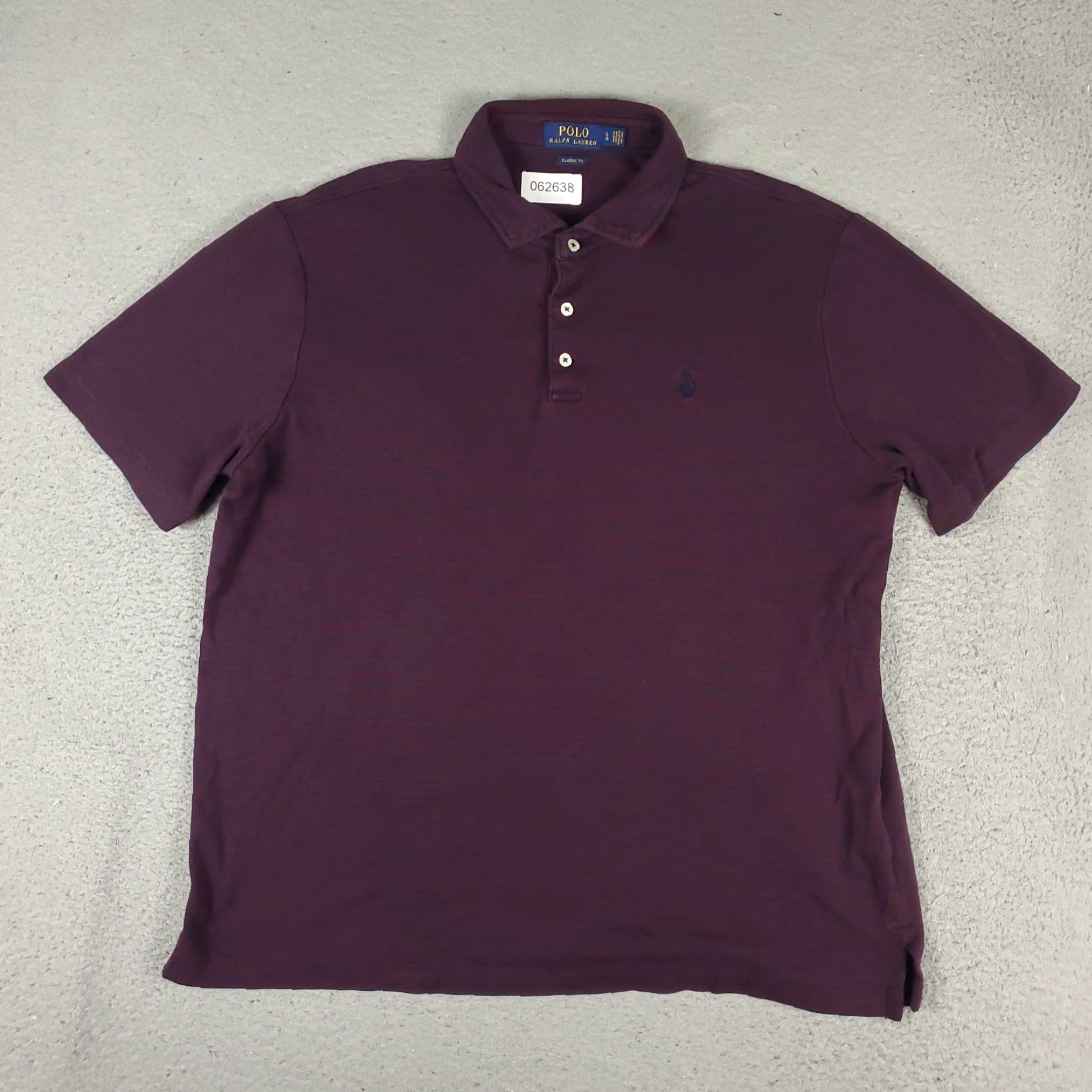 Ralph Lauren Ralph Lauren Polo Shirt Men's Large Blue Red Striped Casual Short Sleeve Size US L / EU 52-54 / 3 - 3 Thumbnail
