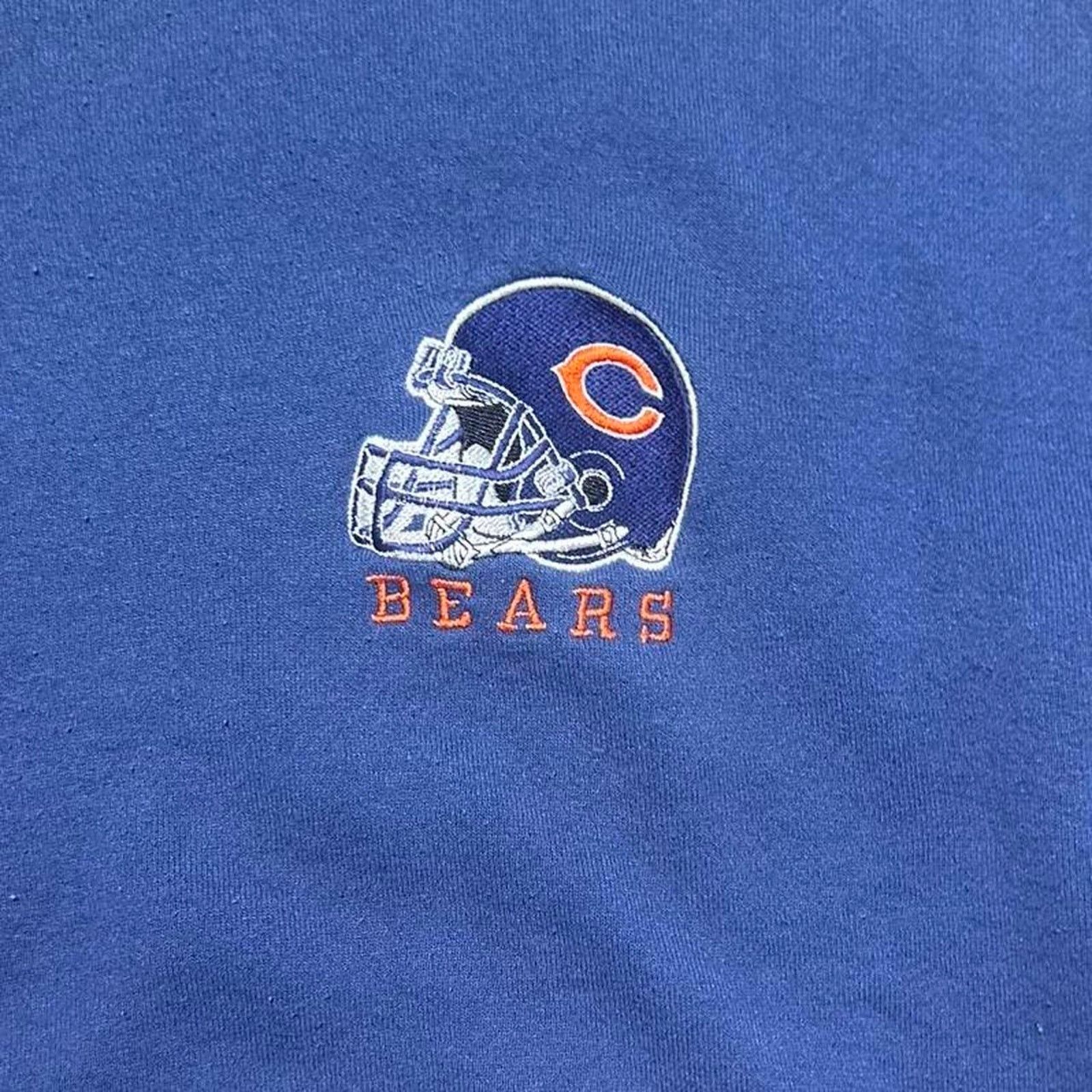 Puma Vintage 90s Puma Chicago Bears Crewneck NFL Sweatshirt Blue Size US L / EU 52-54 / 3 - 2 Thumbnail