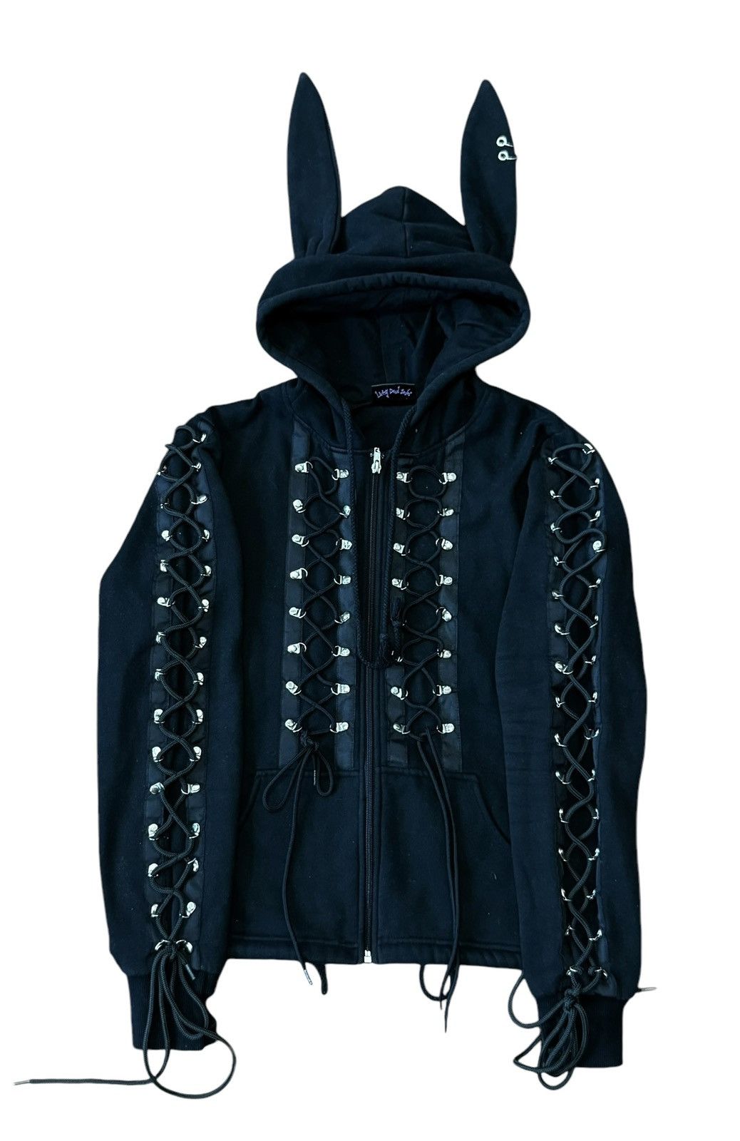 Undermycar★BEHIND VEILS SILENT SAINTS VINTAGE ZIPPED HOODIE a5496bbf-d5e9-5e87-b787-