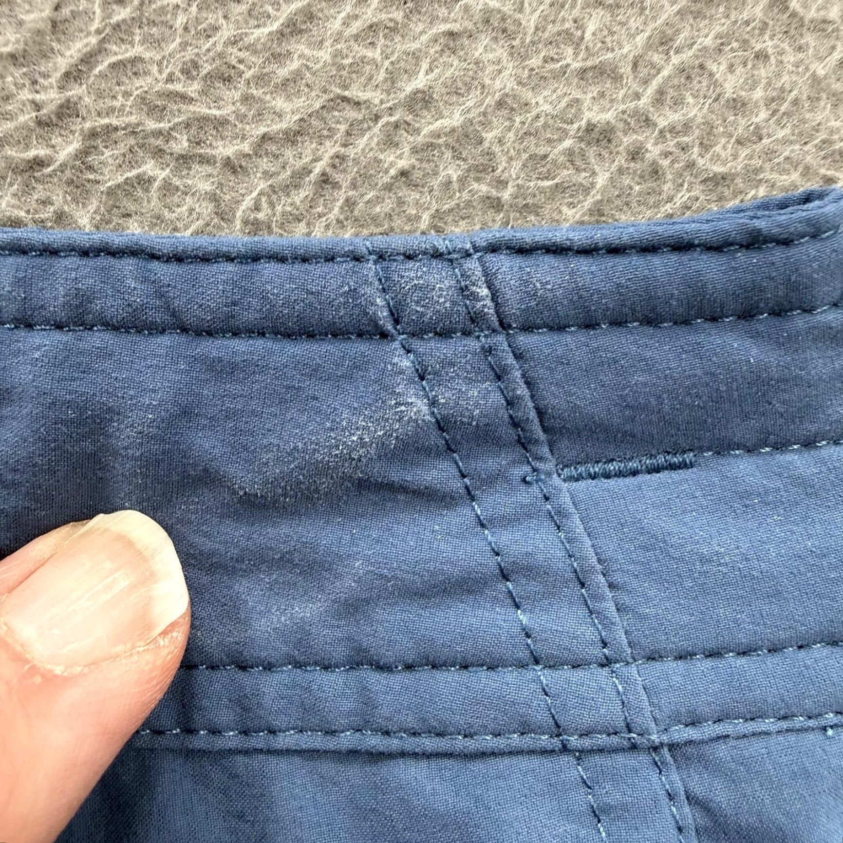 Patagonia Patagonia Board Shorts Mens 38 Blue Solid Swim Trunks Zip Pocket UnLined Stretch Size US 38 / EU 54 - 3 Thumbnail