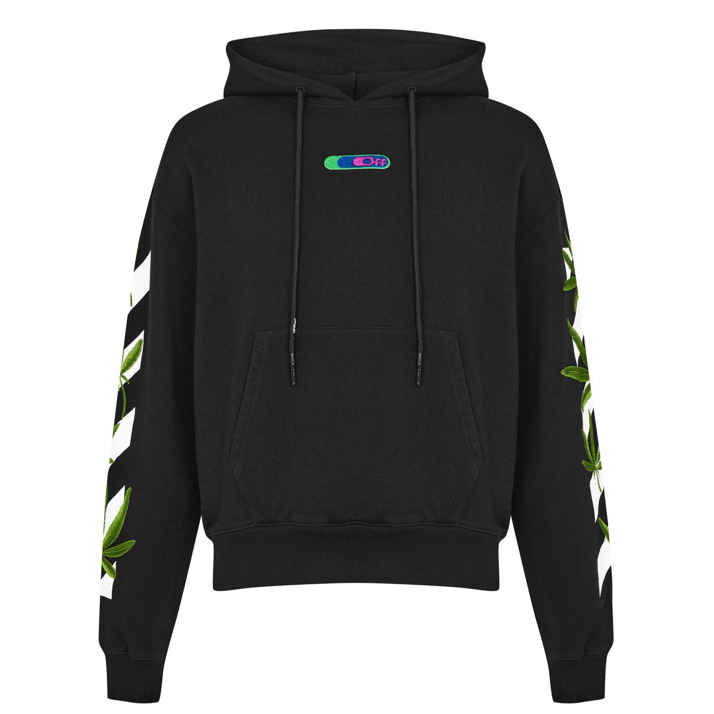Off-White o1g2r1mq0226 Arrows Over Hoodie In Black Size US XS / EU 42 / 0 - 1 Thumbnail