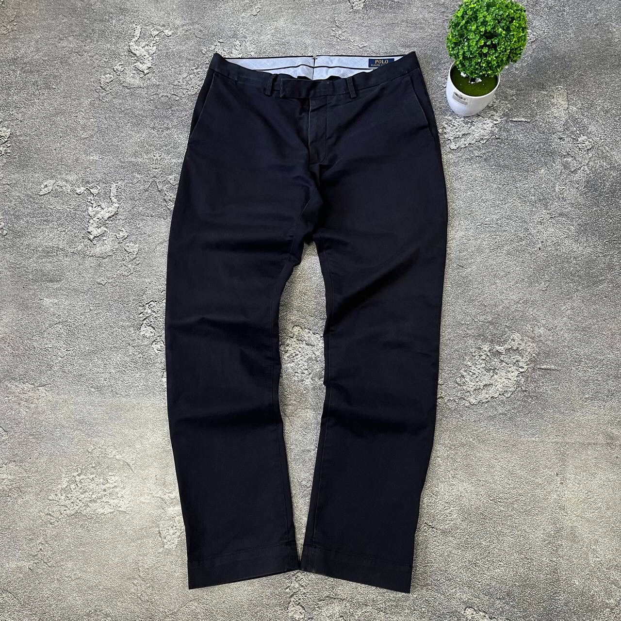 Polo Ralph Lauren Vintage Polo Ralph Lauren Chino Stretch Slim Fit Pants Size US 33 - 14 Thumbnail