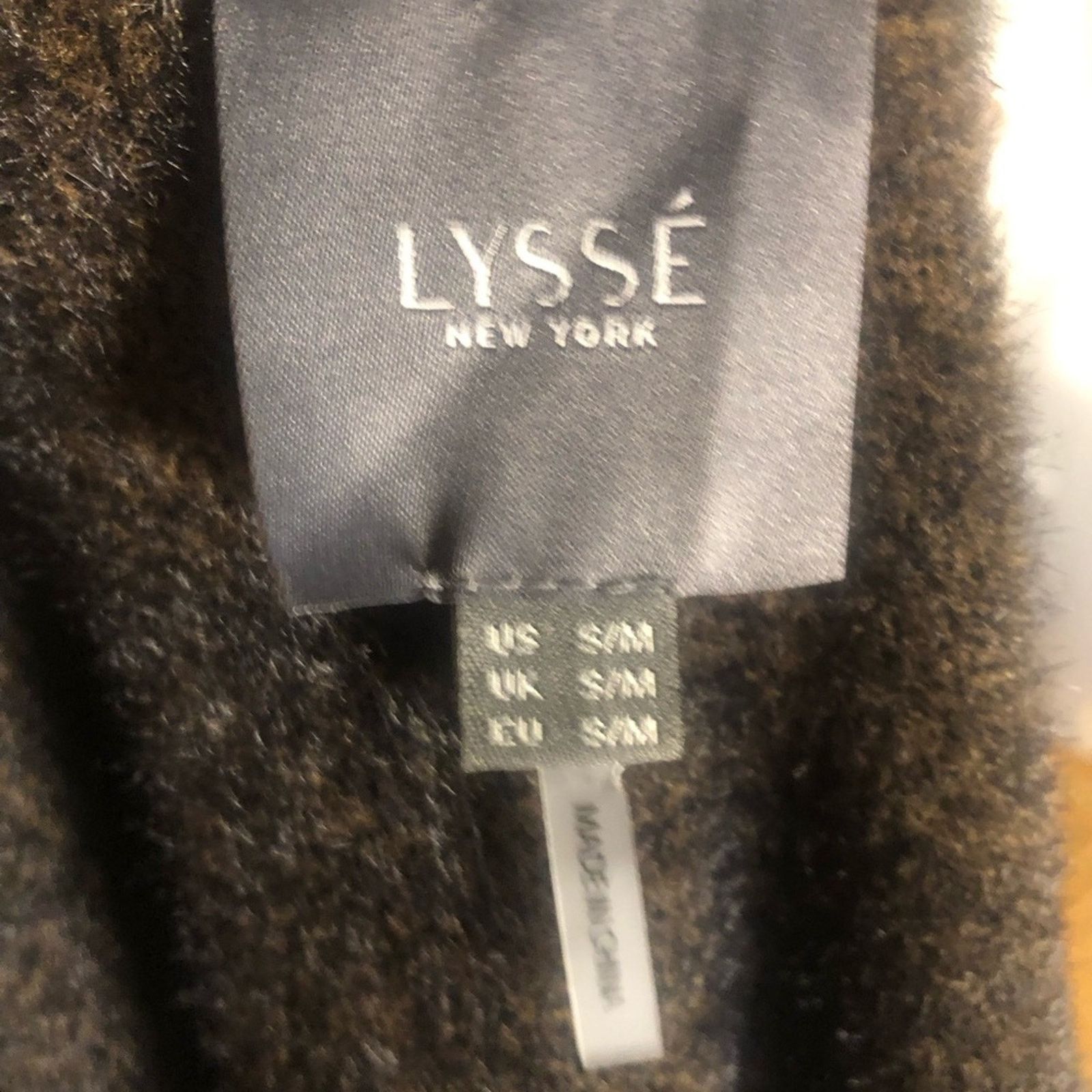 Other Long cardigan sweater checkered brown and back. Lysse Size M / US 6-8 / IT 42-44 - 7 Thumbnail