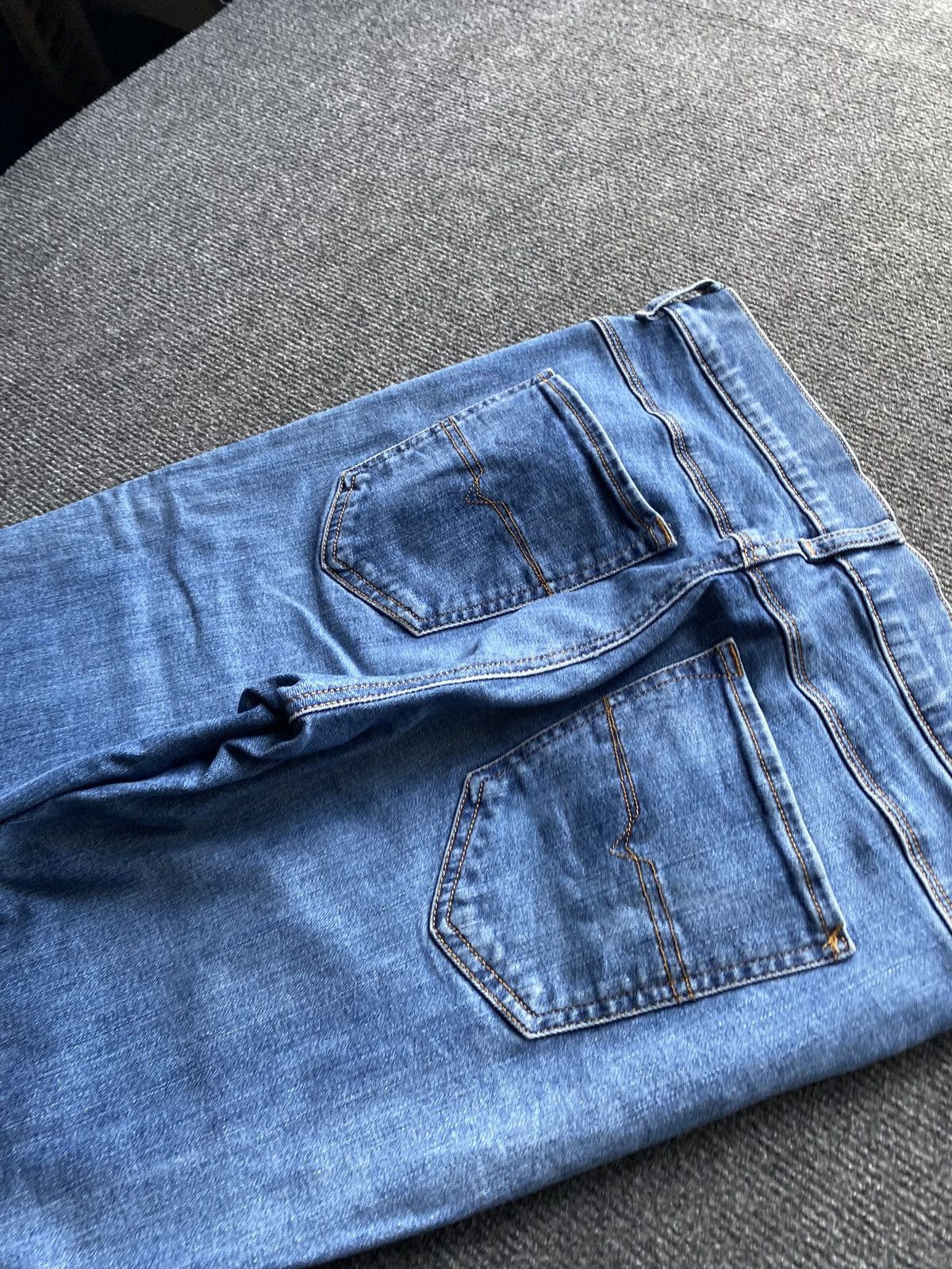 Diesel 🔥Opium Punk Diesel sandy blue jeans women 29 alt goth emo Size 29" - 15 Thumbnail