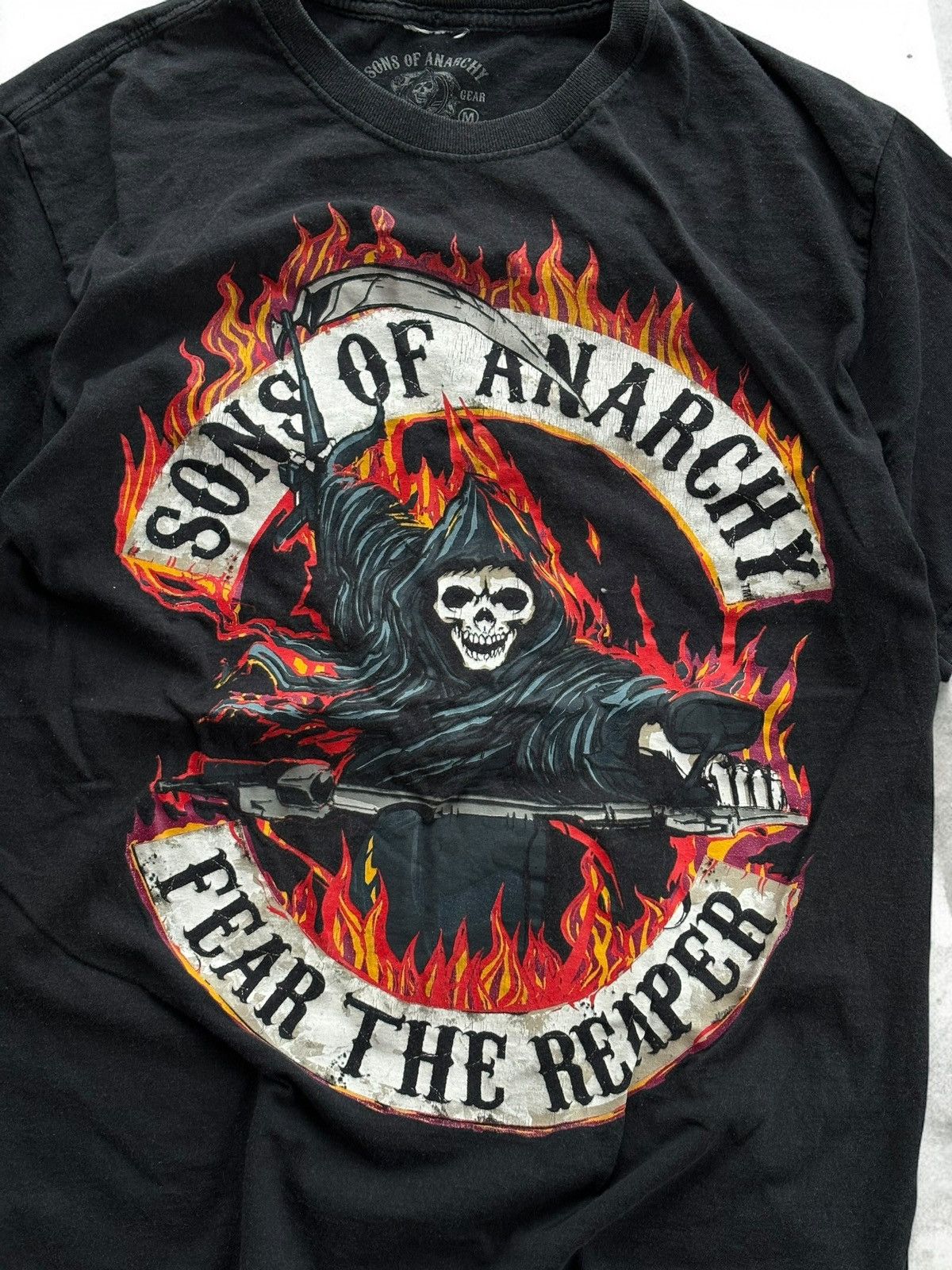 Band Tees × Vintage SOA Sons Of Anarchy Vintage Band TeeVINTAGE Size US M / EU 48-50 / 2 - 2 Thumbnail