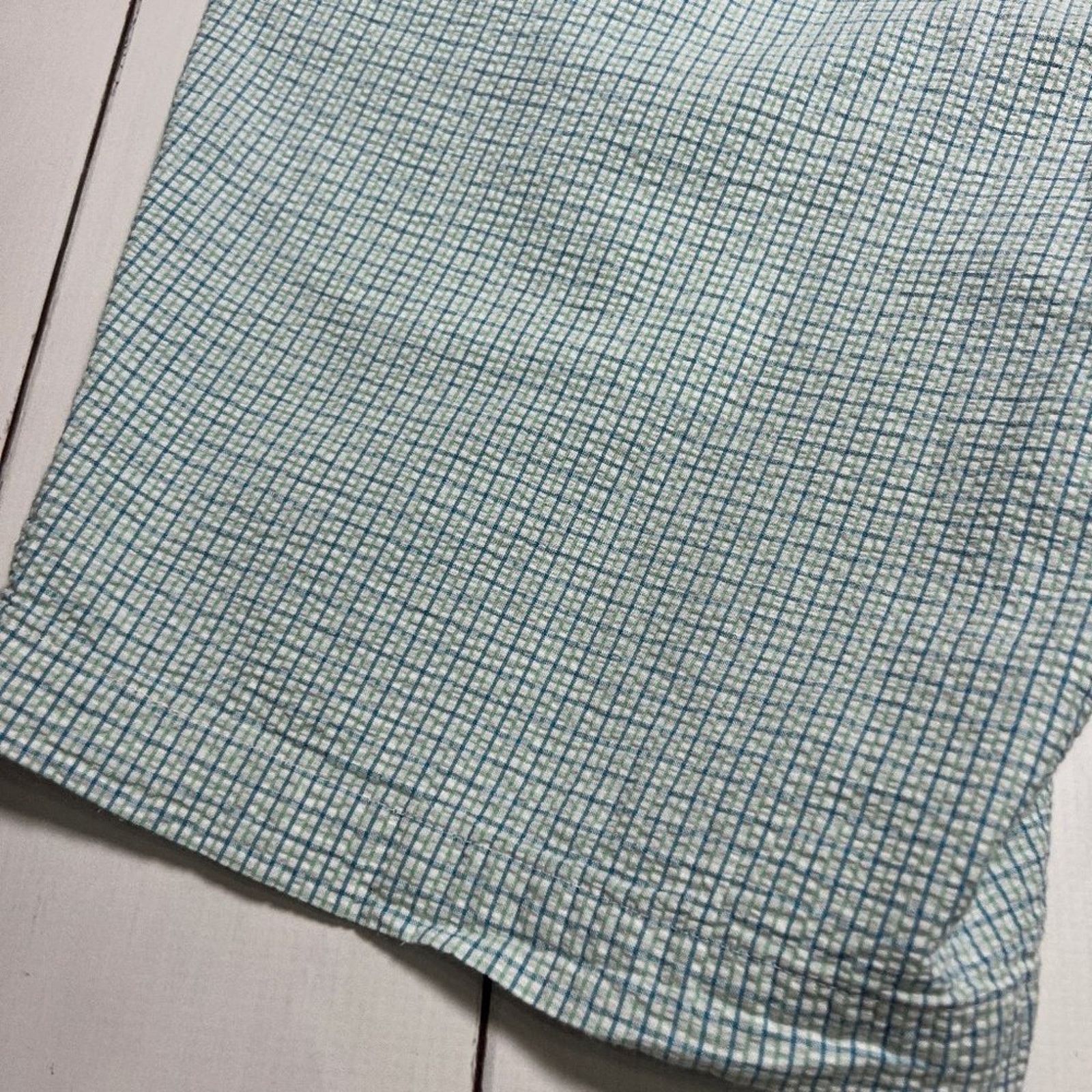 Peter Millar Peter Millar Seersucker Golf Short 34 Green Blue Gingham Size US 34 / EU 50 - 8 Thumbnail